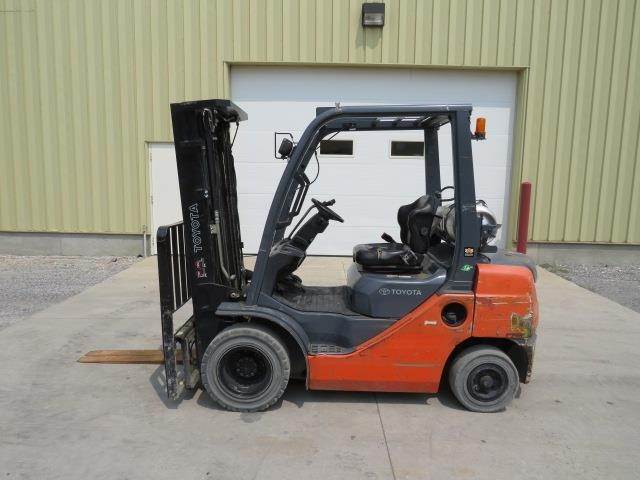 2017 Toyota 8FGU25 Cushion Tire Forklift