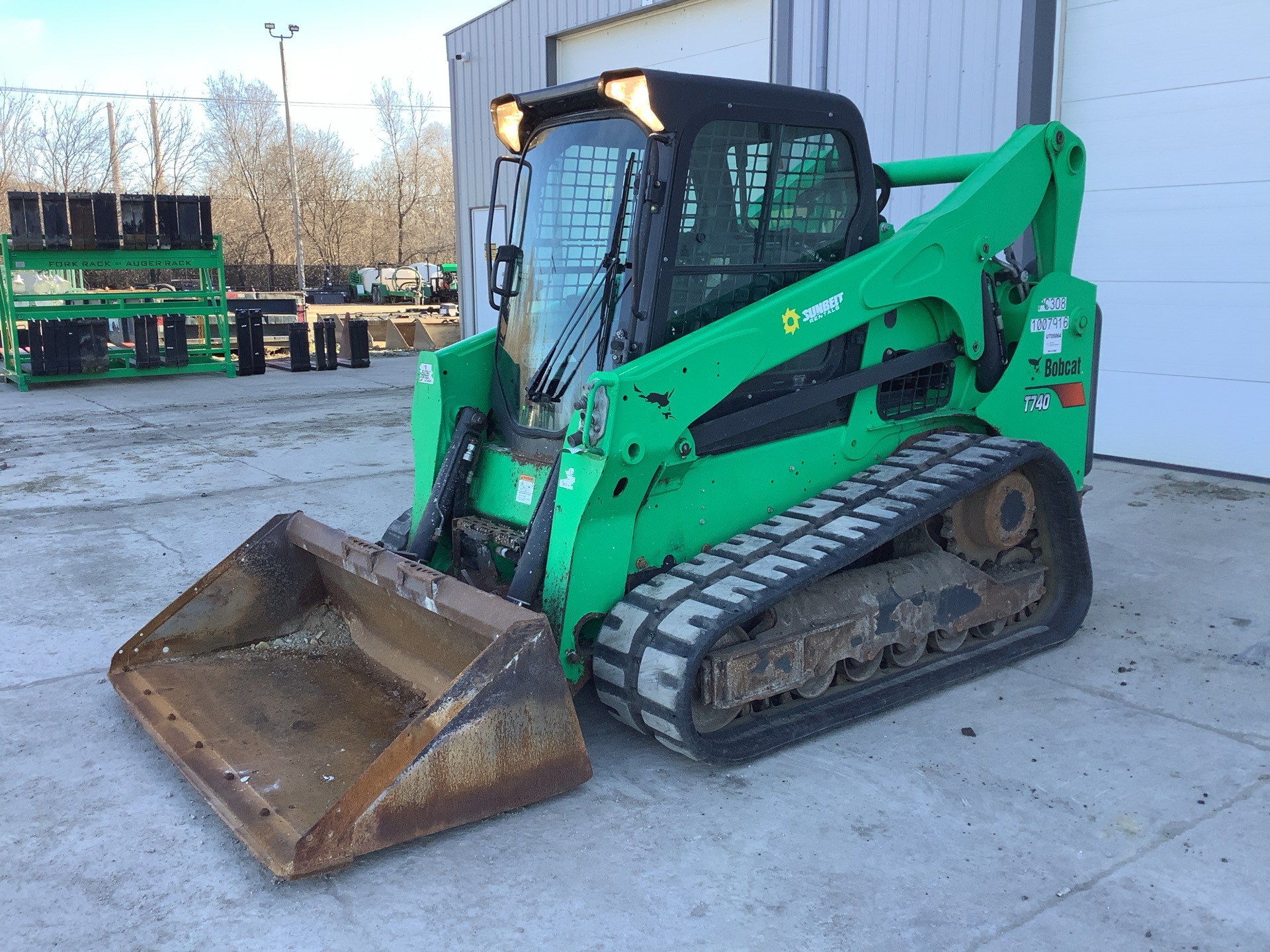 2017 Bobcat T740 Two-Speed Compact Track Loader