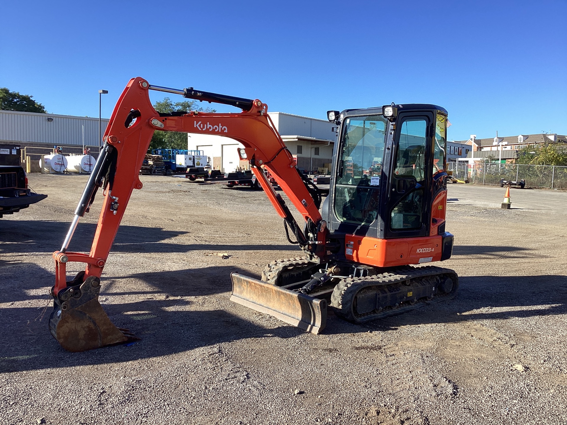 2022 Kubota KX033-4R3 Mini Excavator