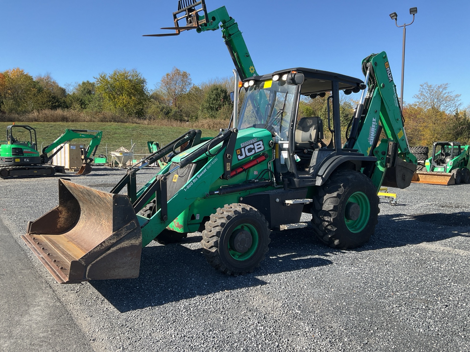 2018 JCB 3cx 4x4 Backhoe Loader