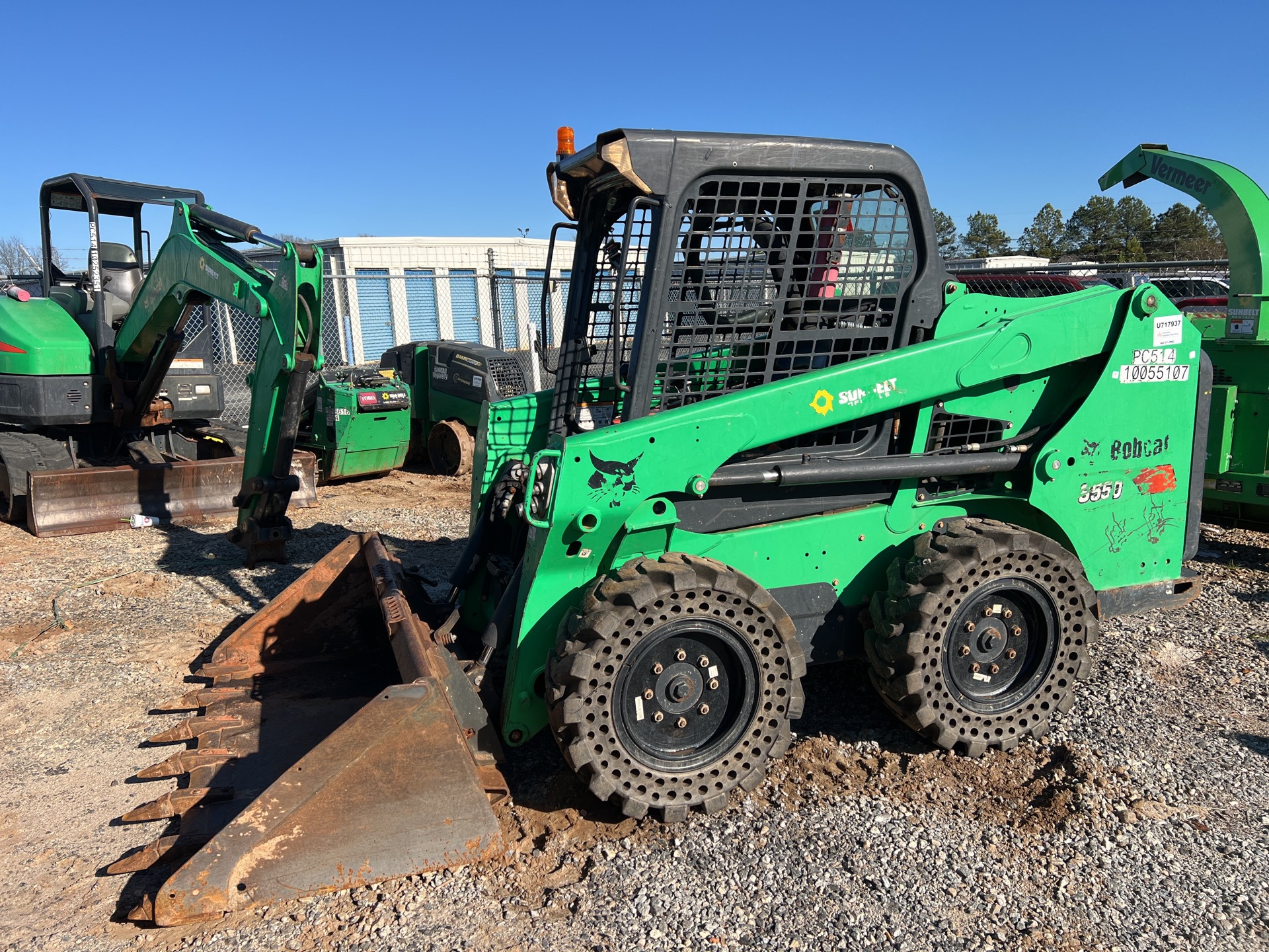 2018 Bobcat S550 Skid Steer Loader