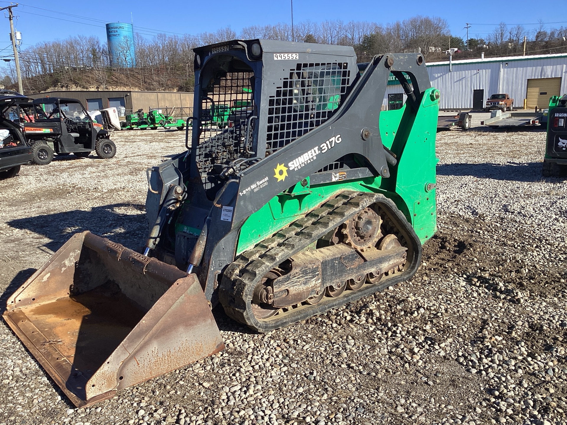 2017 John Deere 317G Two-Speed Compact Track Loader