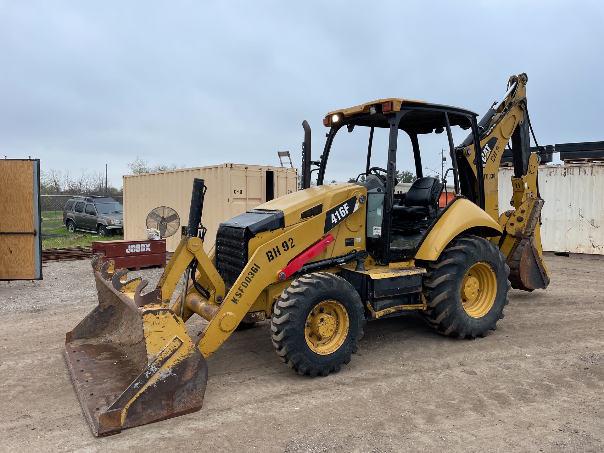 2012 Cat 416F 4x4 Backhoe Loader
