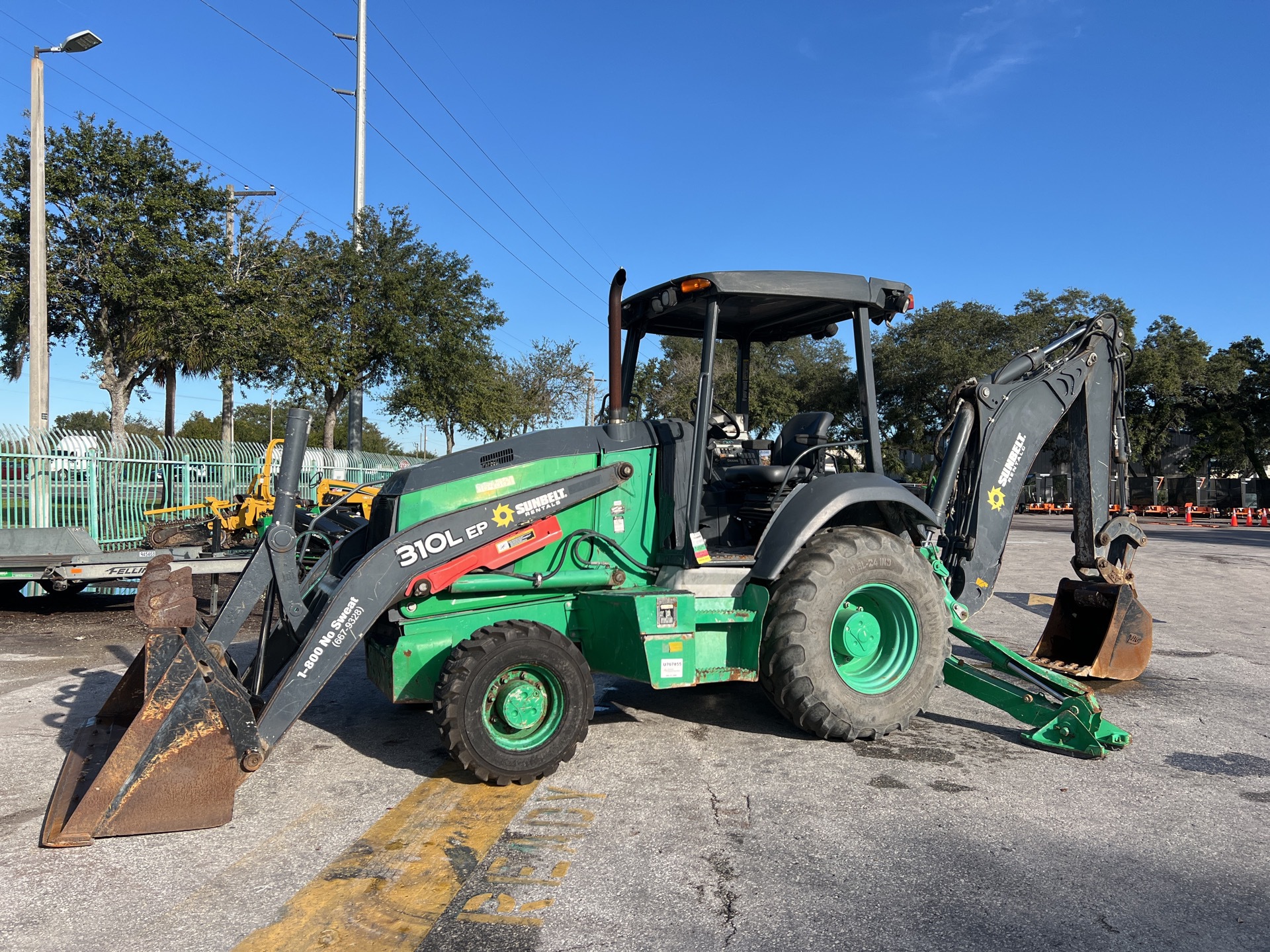 2017 John Deere 310L EP 4x4 Backhoe Loader