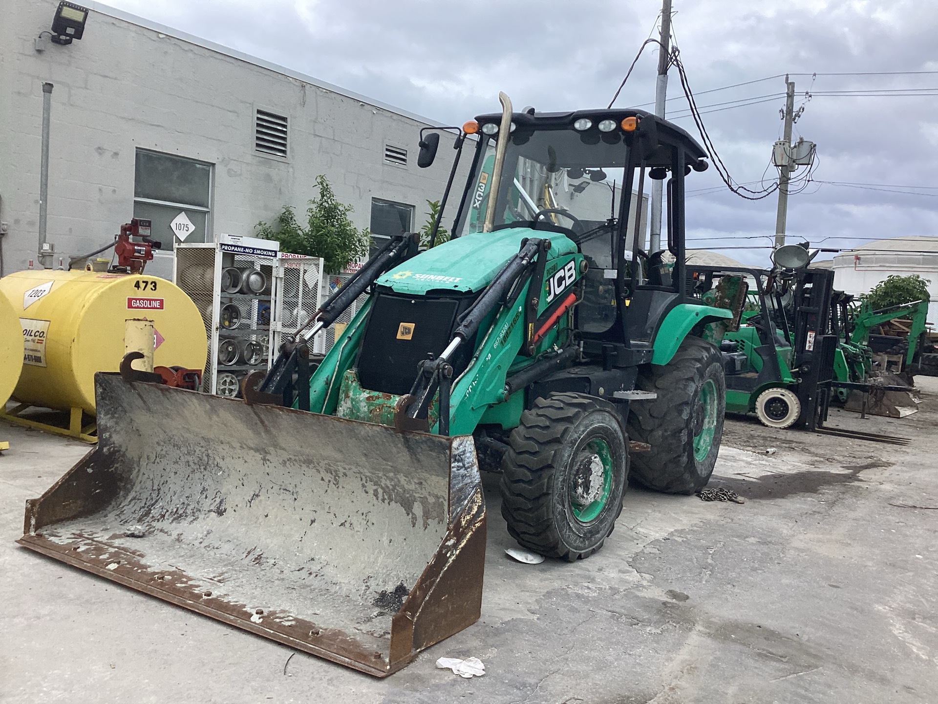 2018 JCB 3cx 4x4 Backhoe Loader (Inoperable)