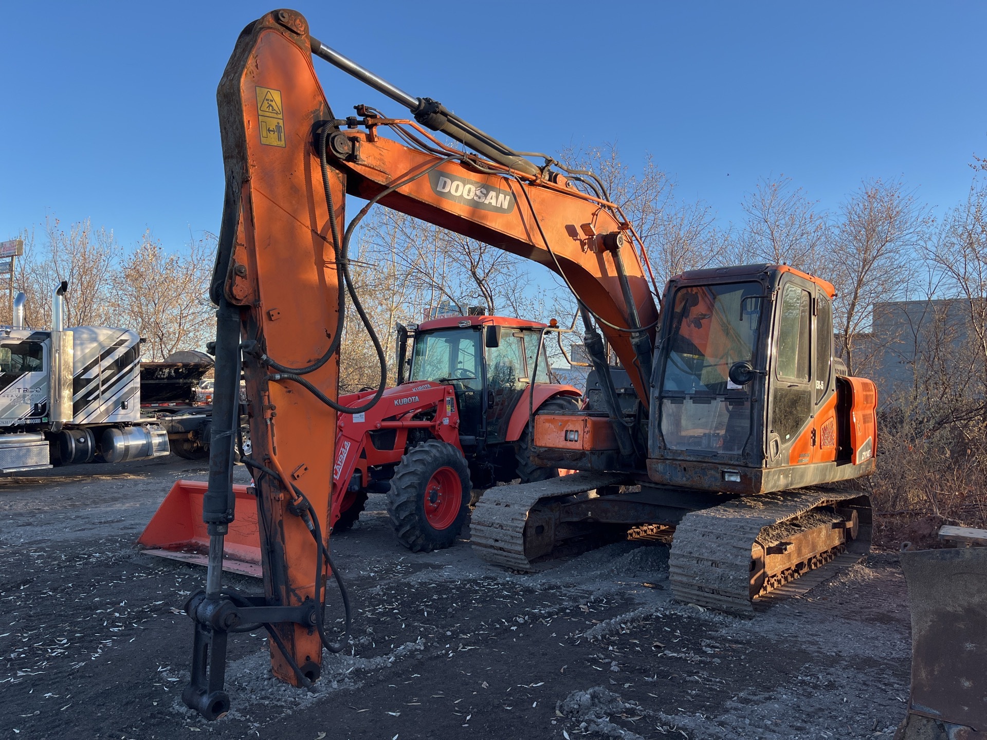 2021 Doosan DX140LC-5 Tracked Excavator