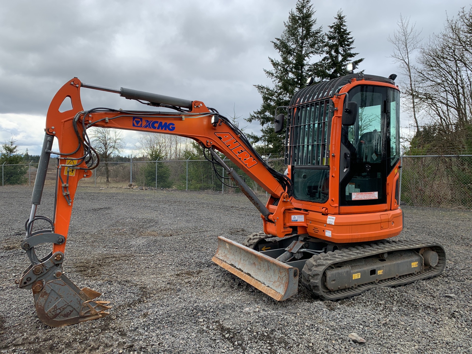 2020 XCMG XE35U Mini Excavator