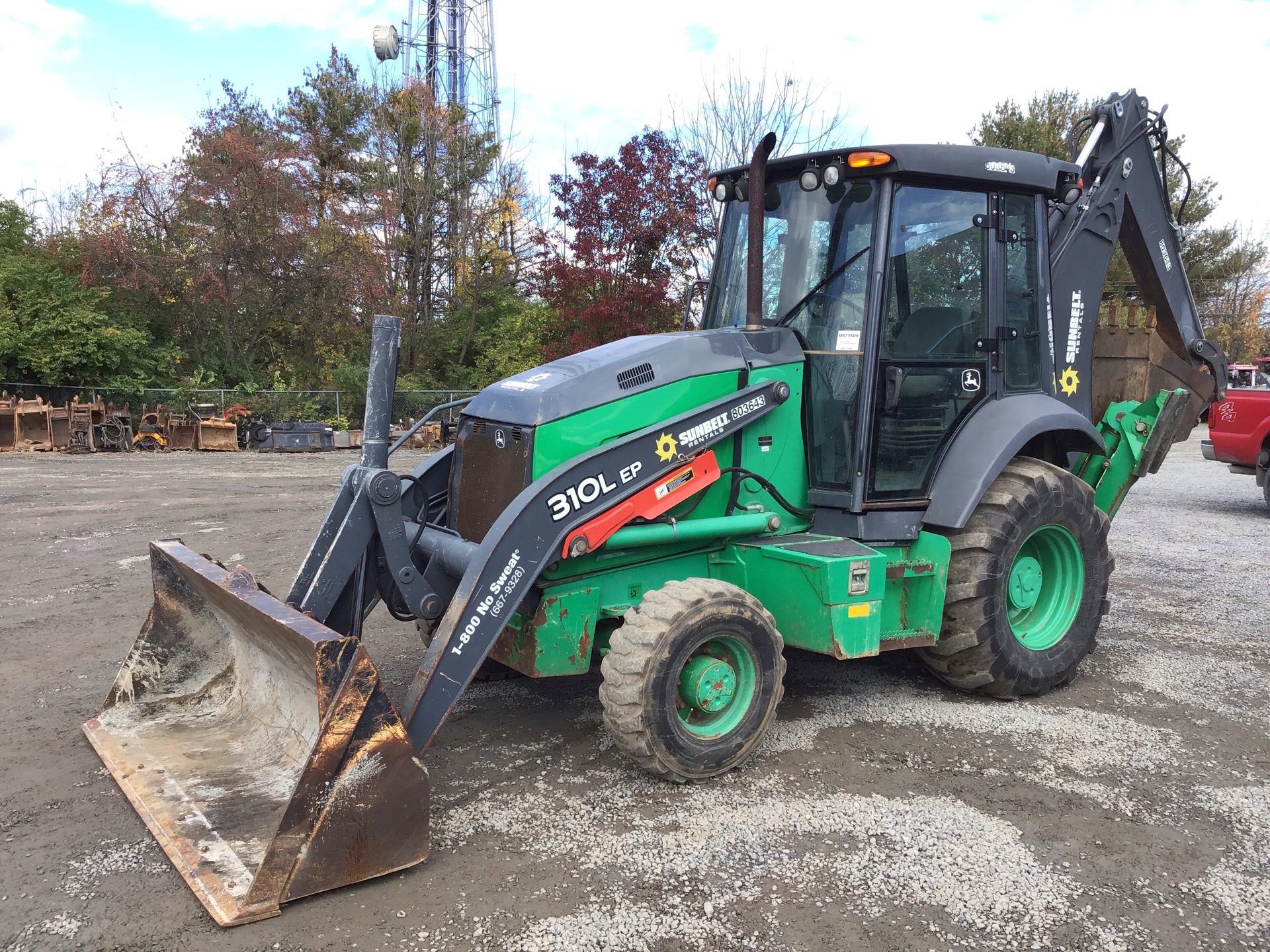 2015 John Deere 310L EP 4x4 Backhoe Loader
