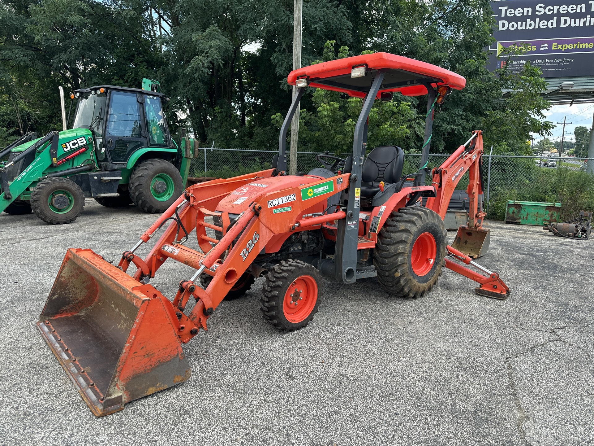 2016 Kubota B26 4x4 Backhoe Loader