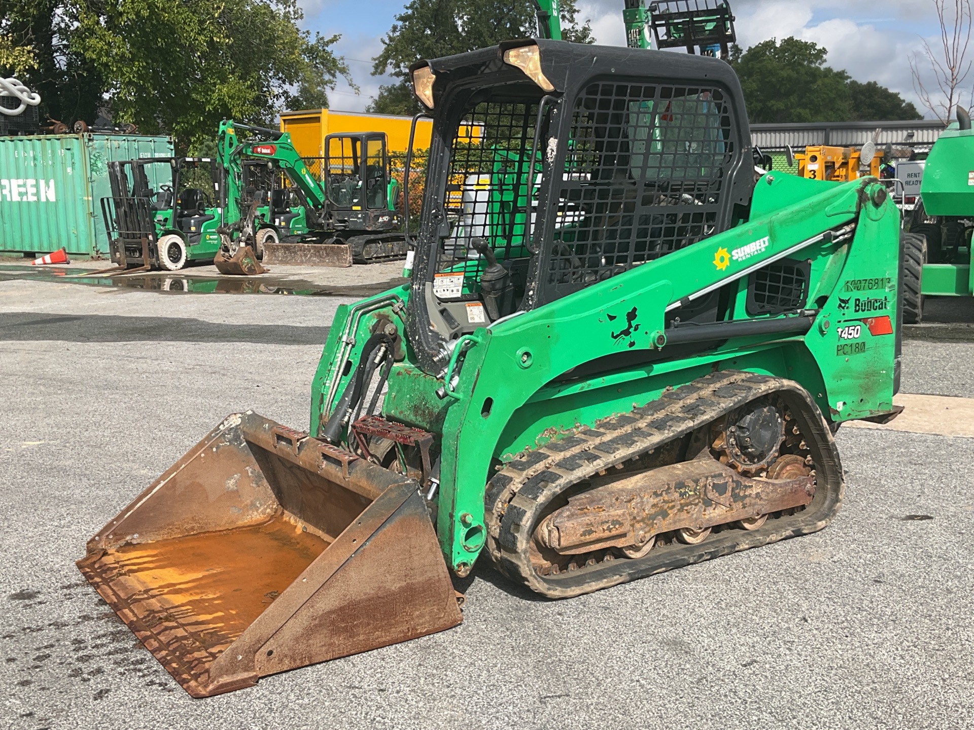 2018 Bobcat T450 Compact Track Loader