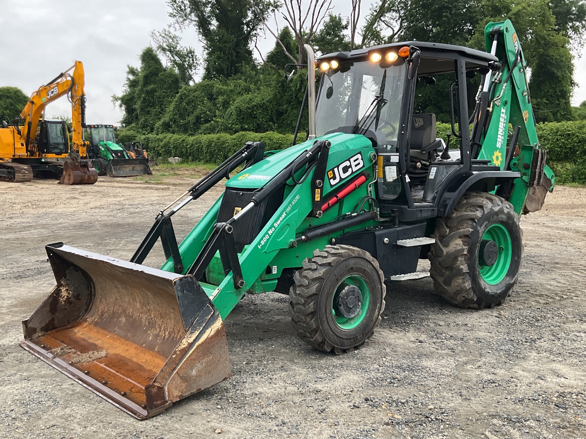 2018 JCB 3CX 4x4 Backhoe Loader