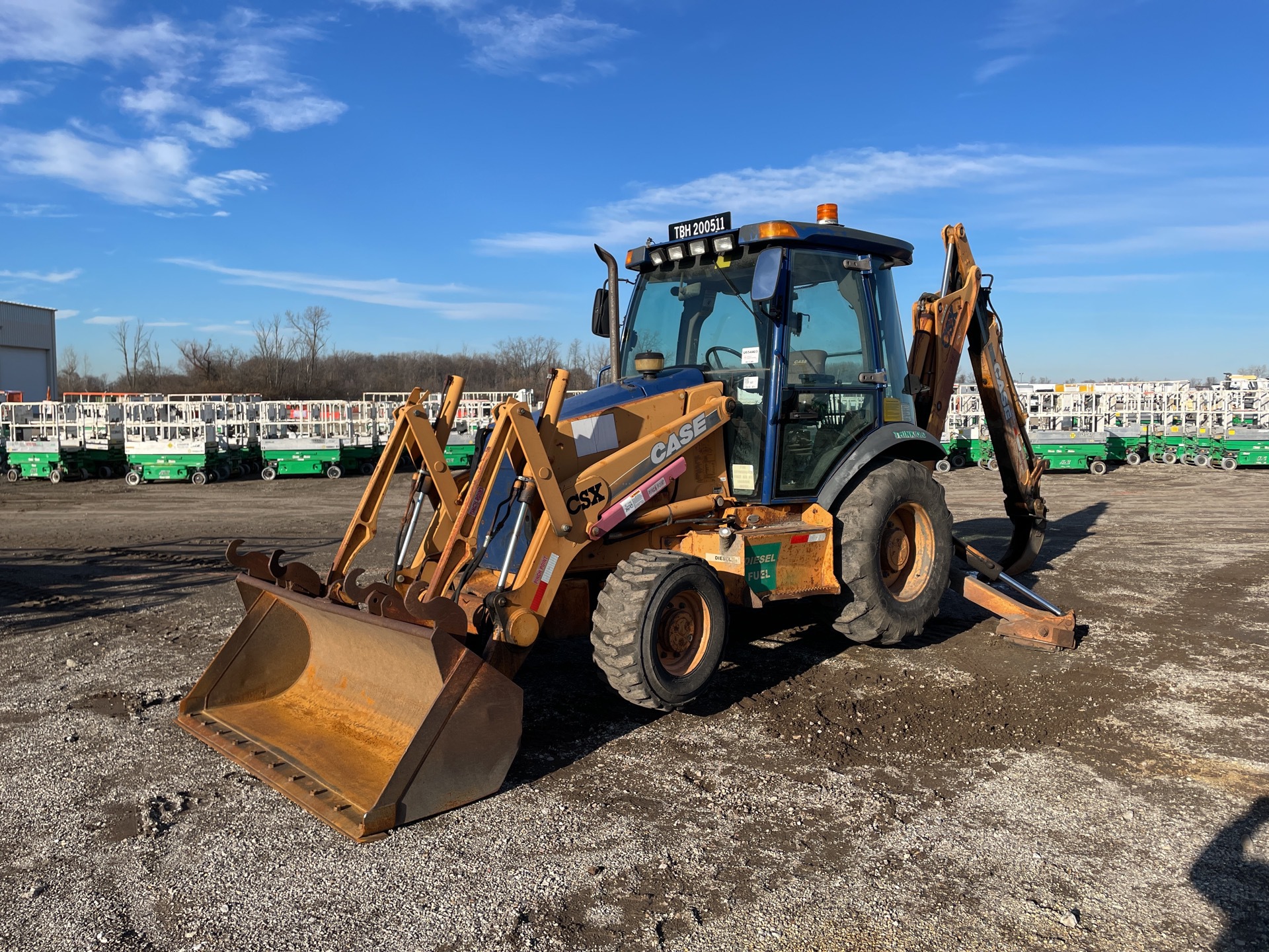 2001 Case 580M 4x4 Backhoe Loader