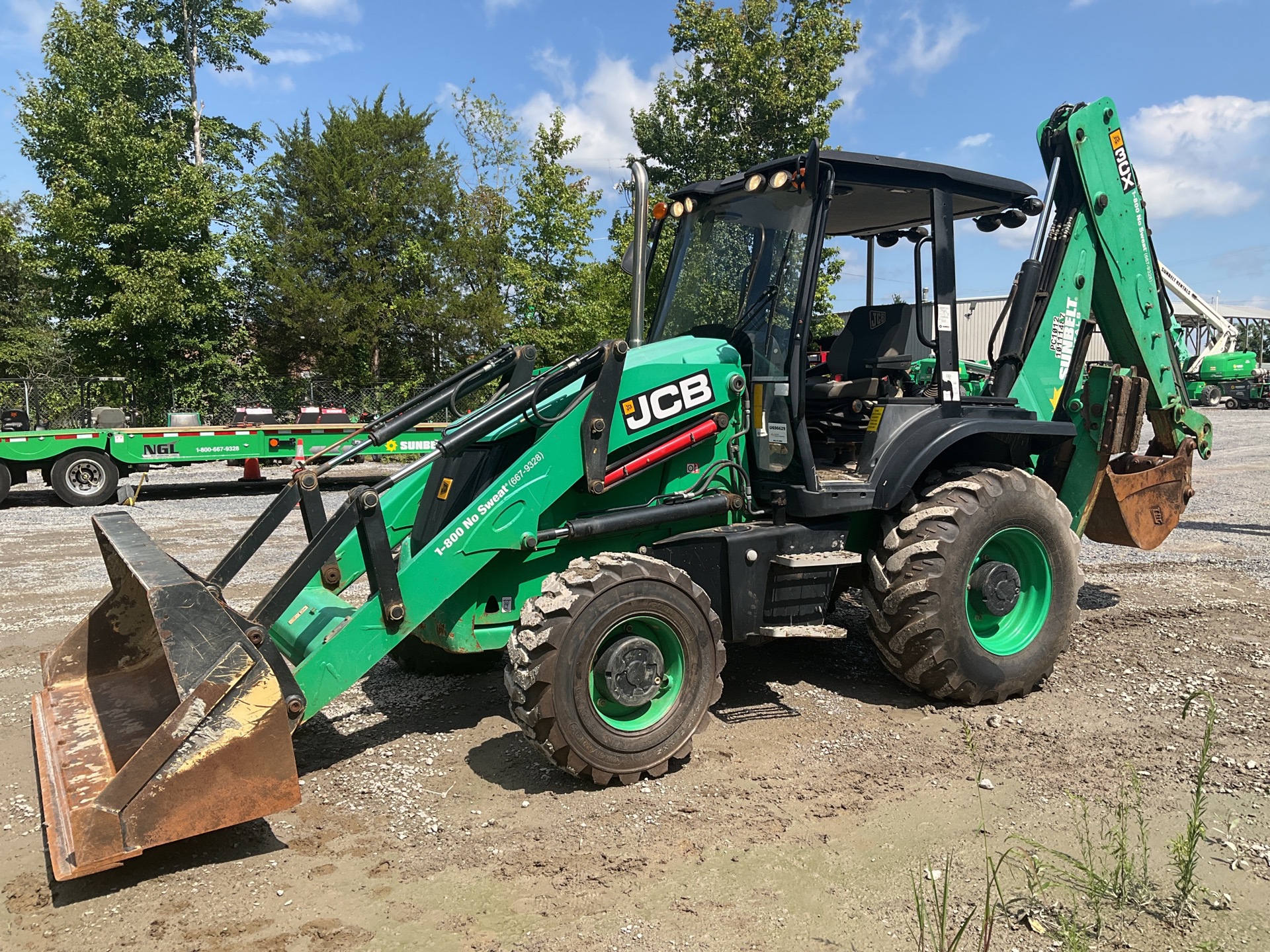 2018 JCB 3CX 4x4 Backhoe Loader