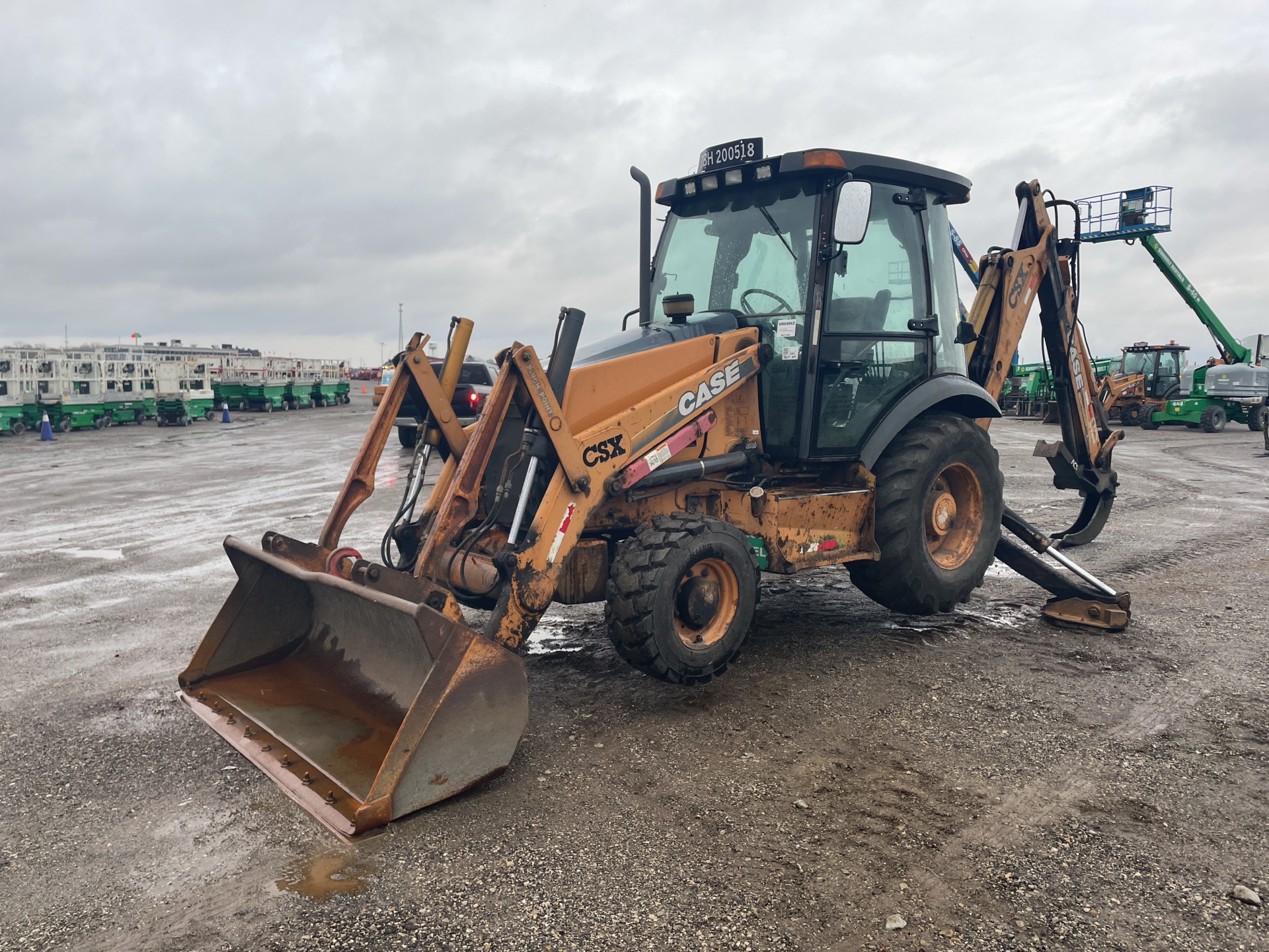 2001 Case 580M 4x4 Backhoe Loader