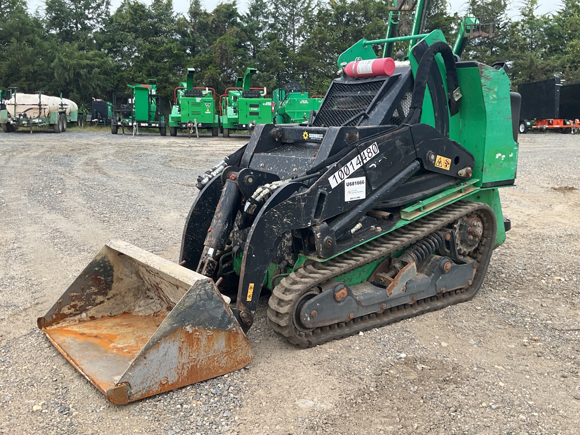 2017 Toro 22327G Mini Compact Track Loader