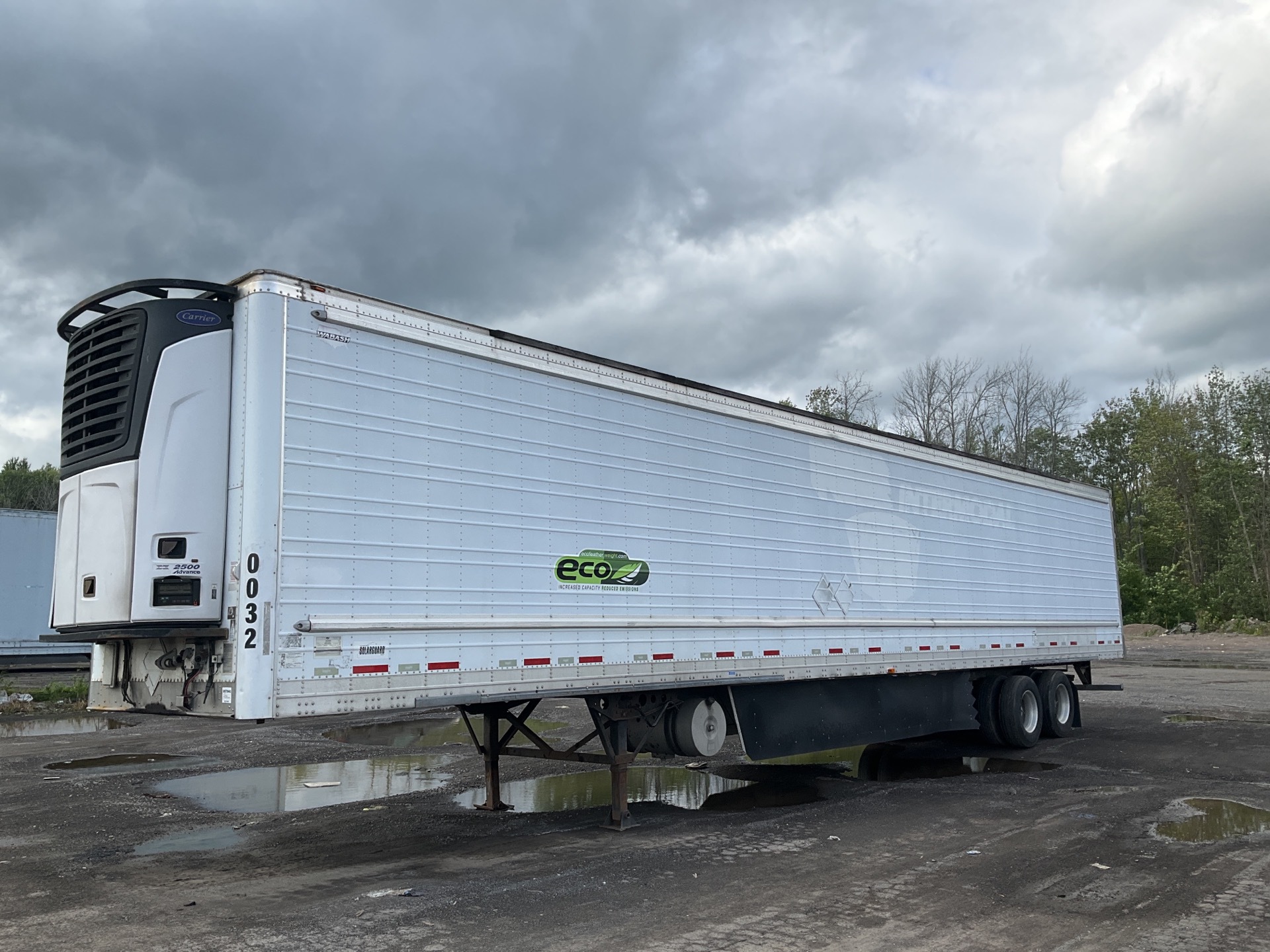 2014 Wabash 53 ft T/A Refrigerated Trailer