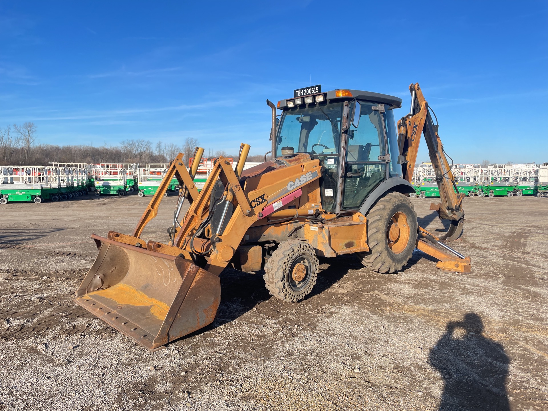 2001 Case 580M 4x4 Backhoe Loader