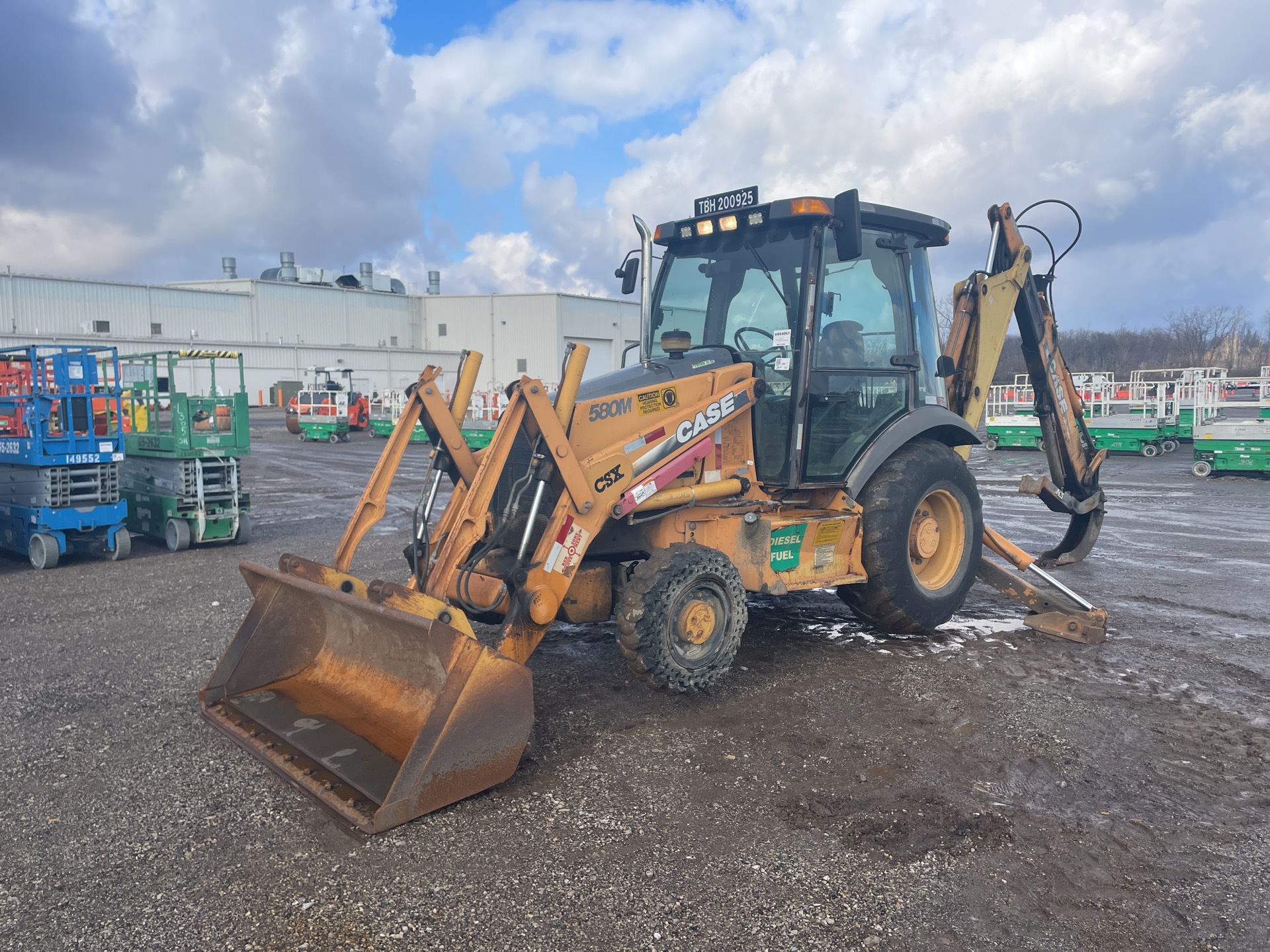 2001 Case 580M 4x4 Backhoe Loader