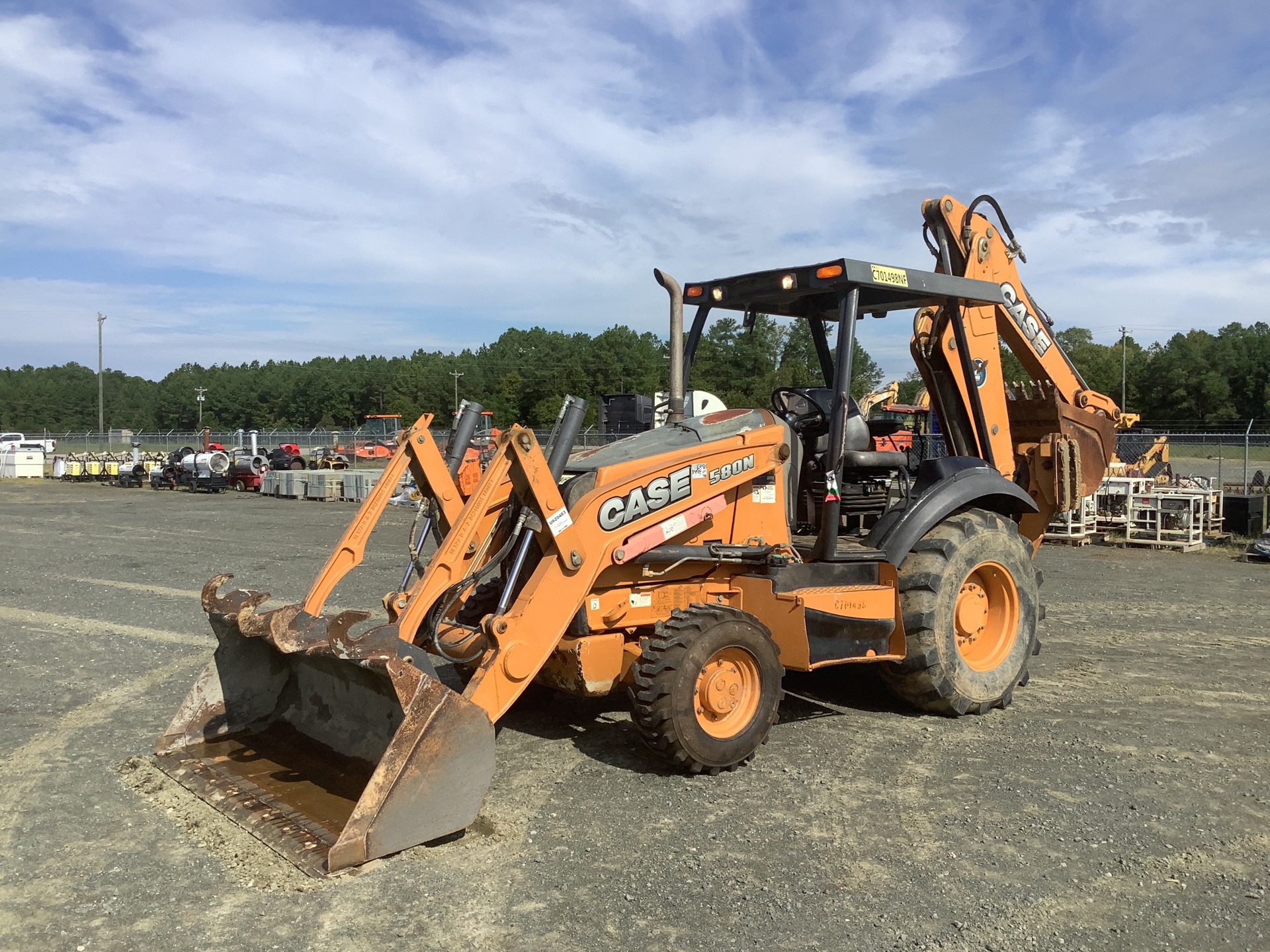 2014 Case 580N 4x4 Backhoe Loader