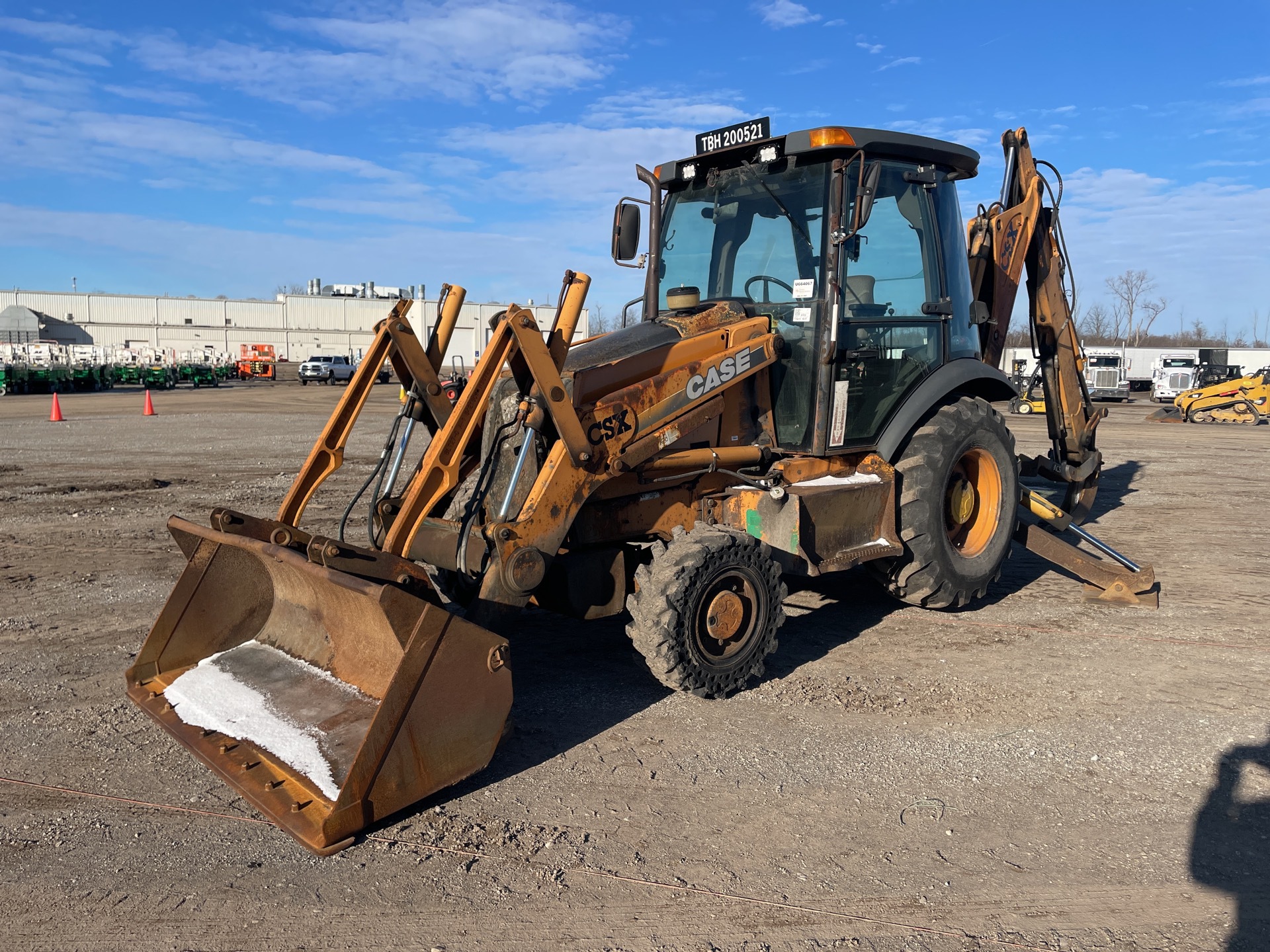 2001 Case 580M 4x4 Backhoe Loader