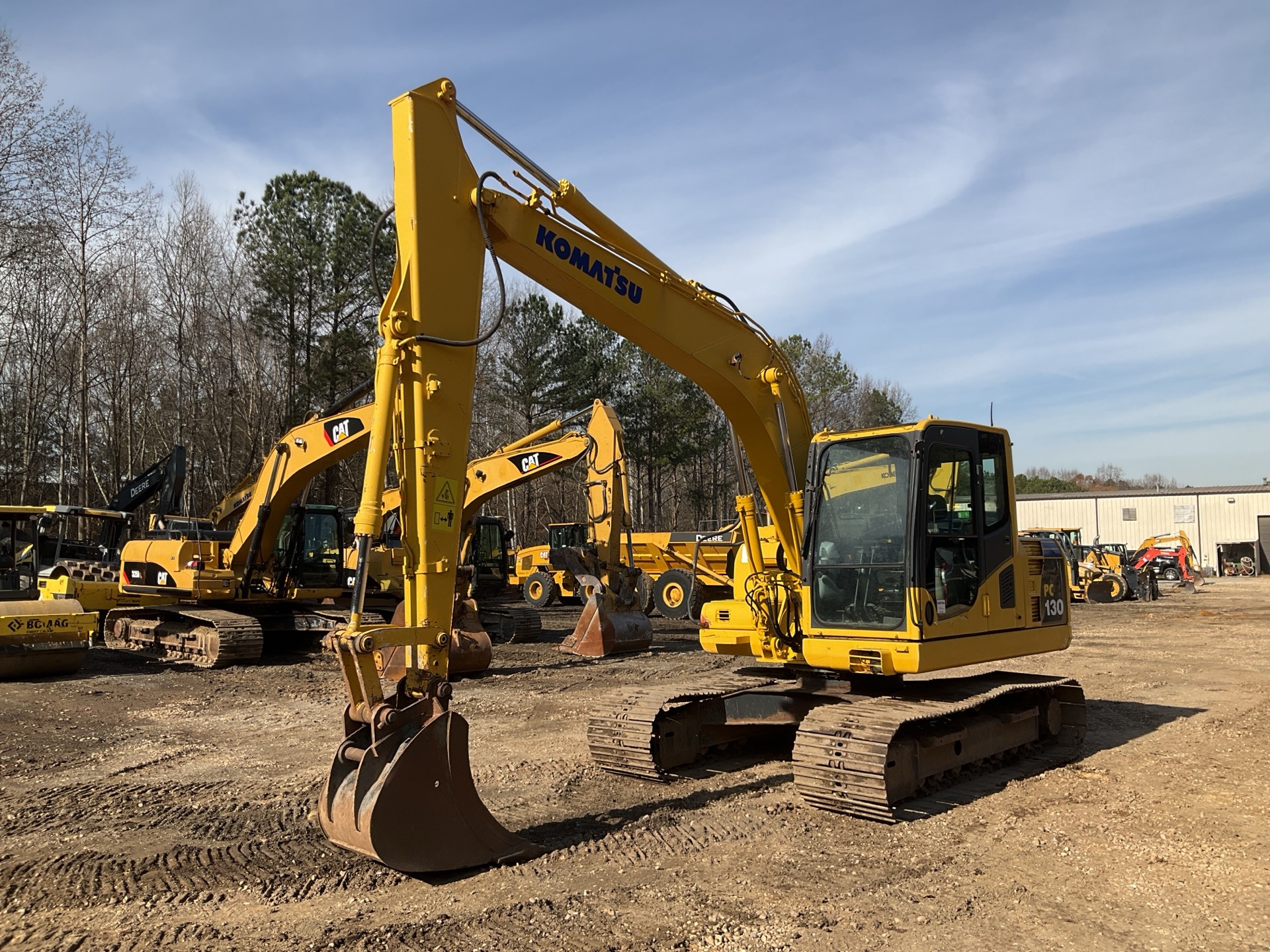 2010 Komatsu PC130-8 Tracked Excavator