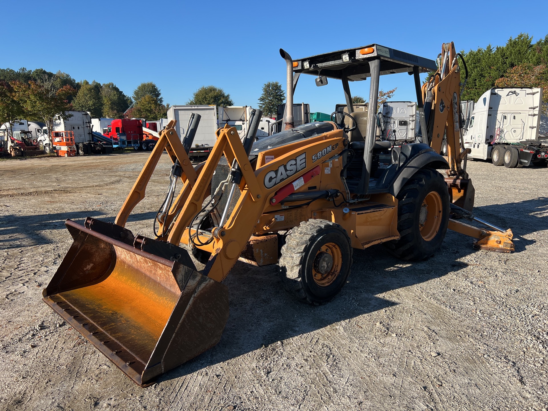 2016 Case 580N 4x4 Backhoe Loader