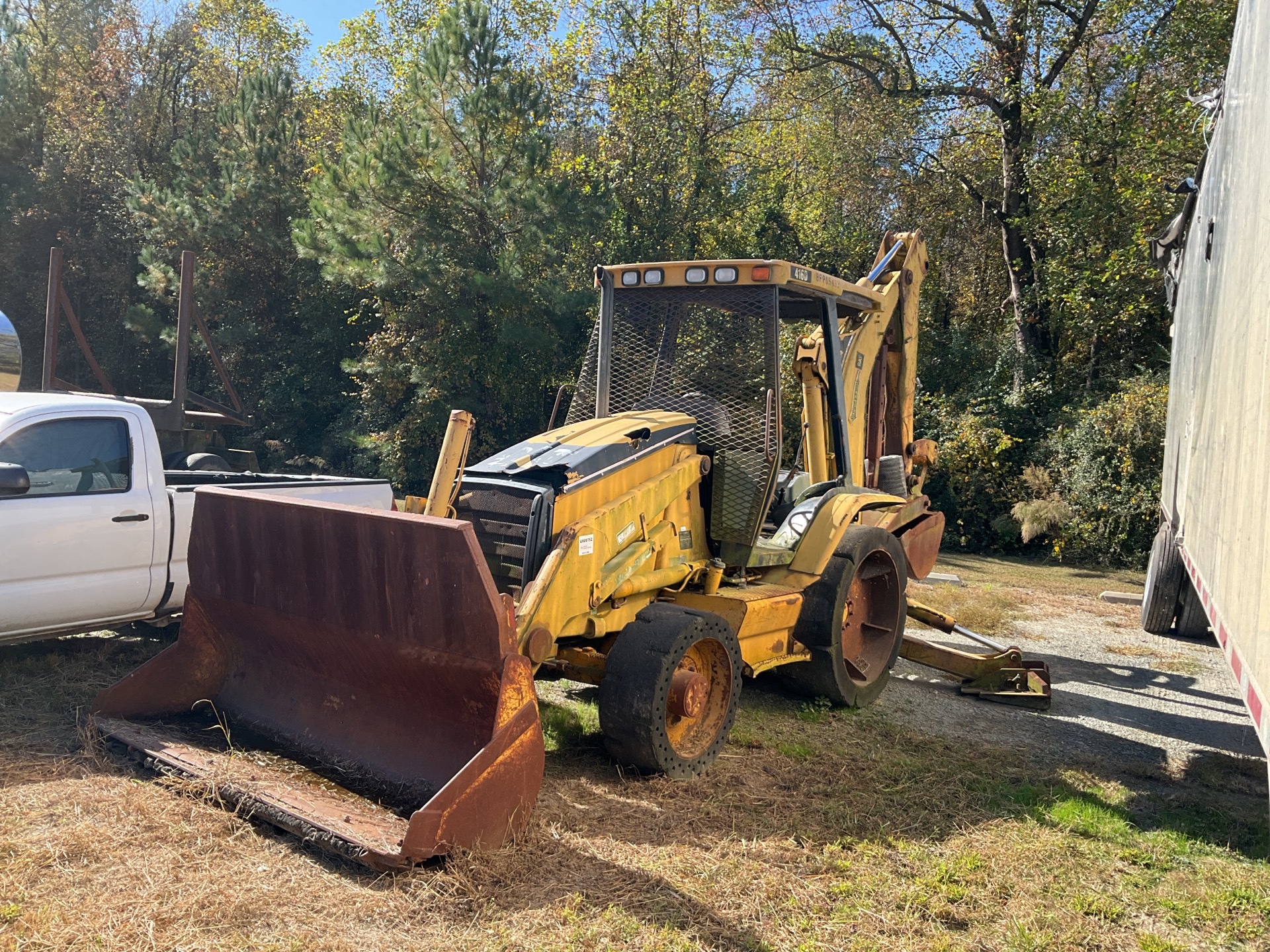 2002 Cat 416D 4x4 Backhoe Loader