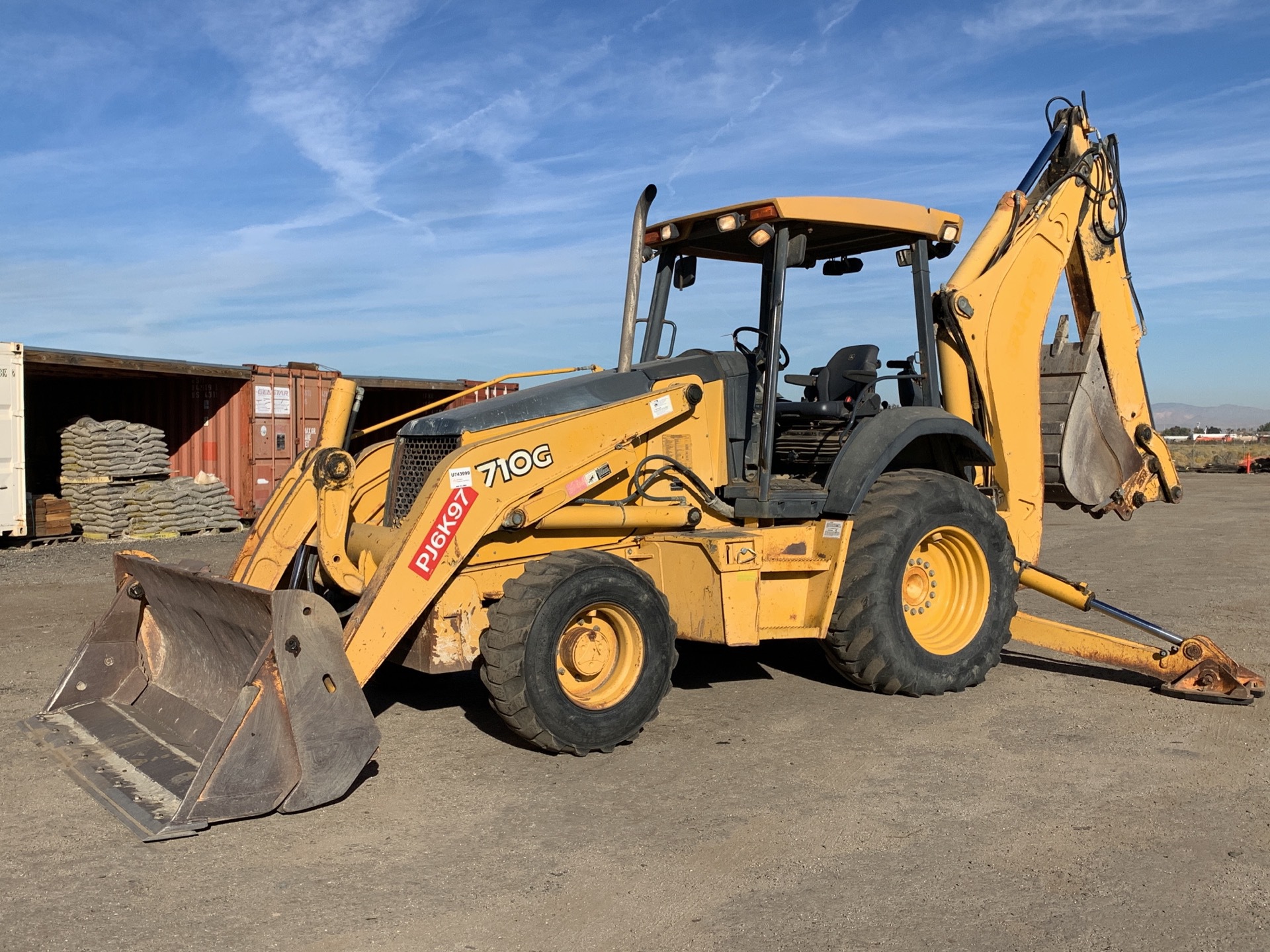 2005 John Deere 710G 4x4 Backhoe Loader