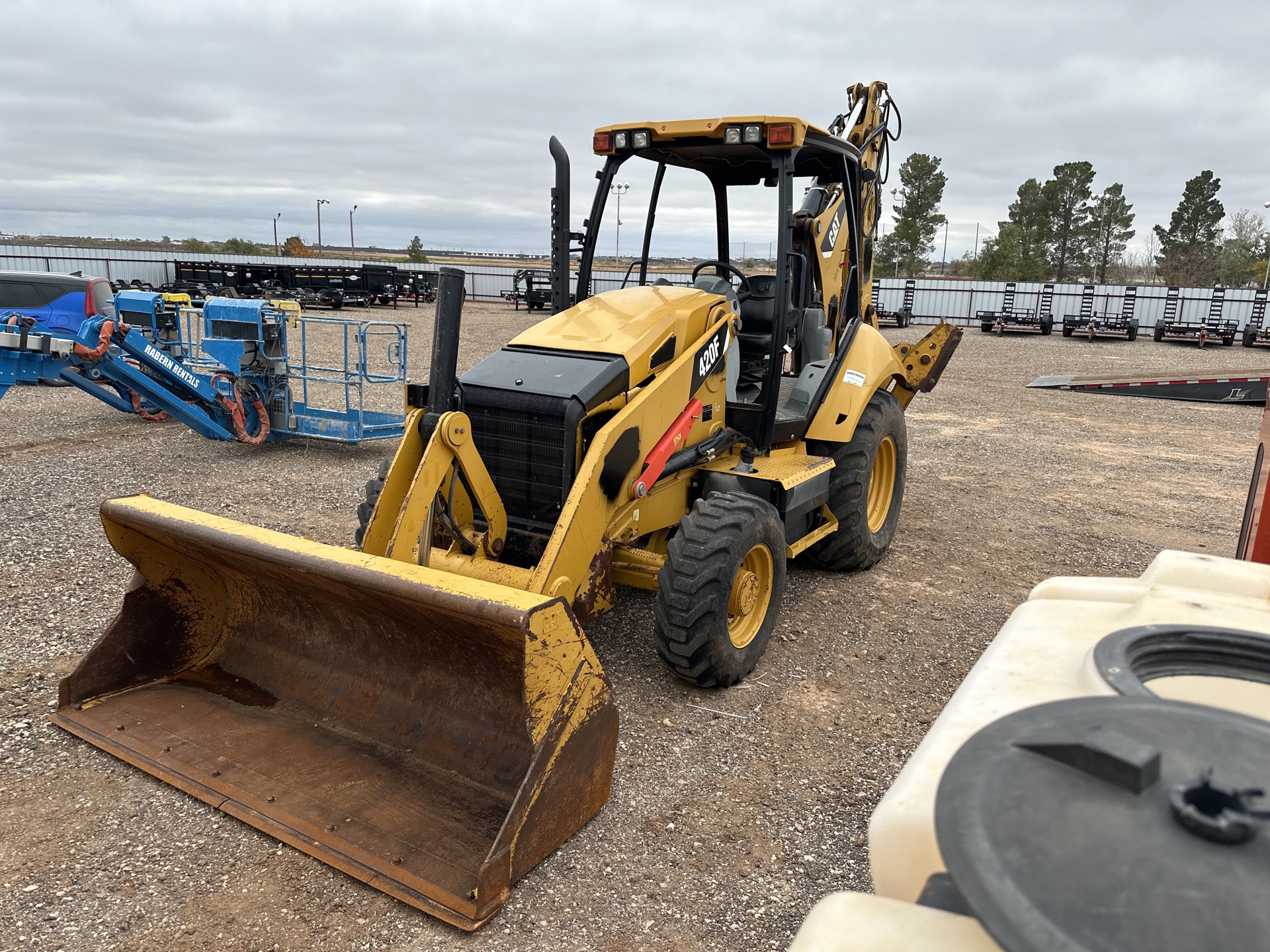 2014 Cat 420F 4x4 Backhoe Loader