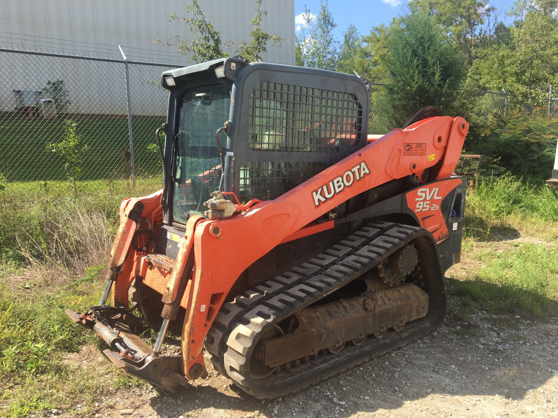 2017 Kubota SVL 95-2S Compact Track Loader