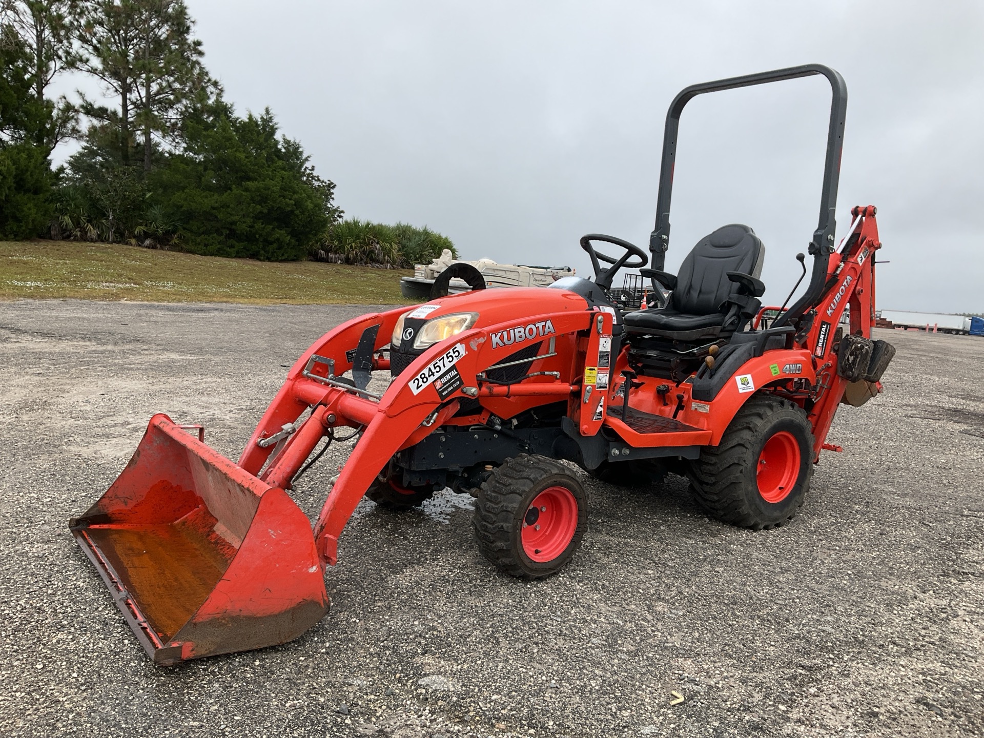 2019 Kubota BX23S 4x4 Backhoe Loader