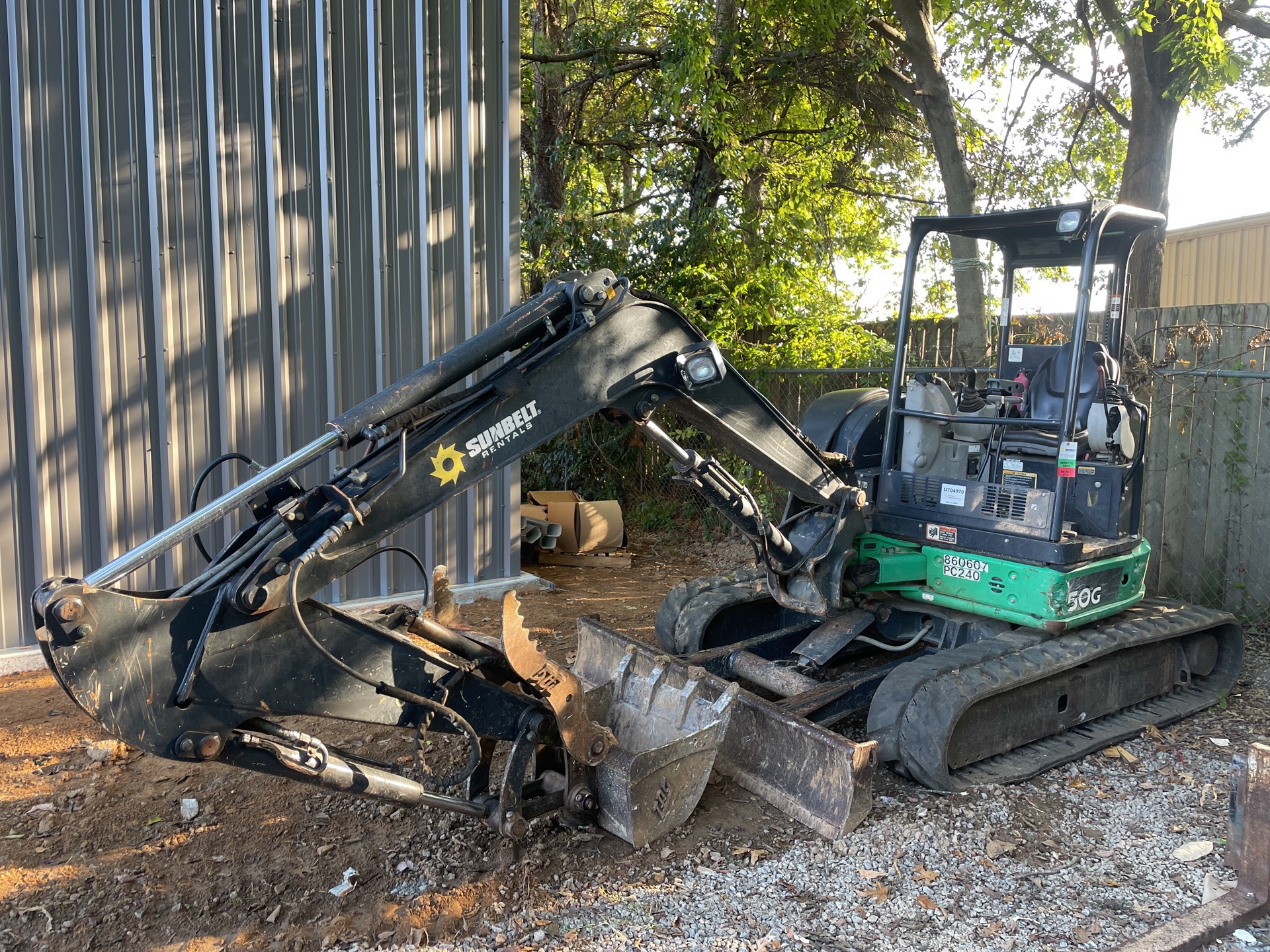 2016 John Deere 50G Mini Excavator