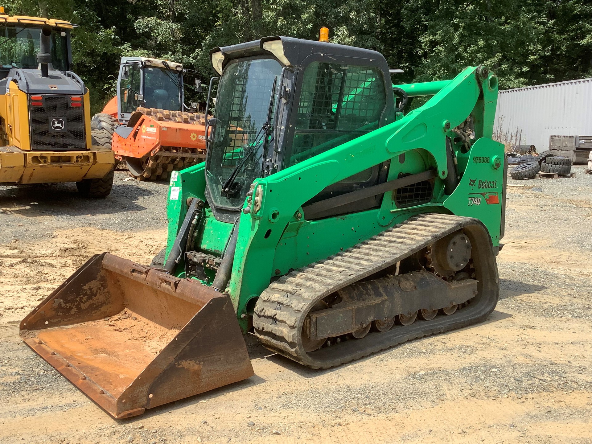 2017 Bobcat T740 Compact Track Loader