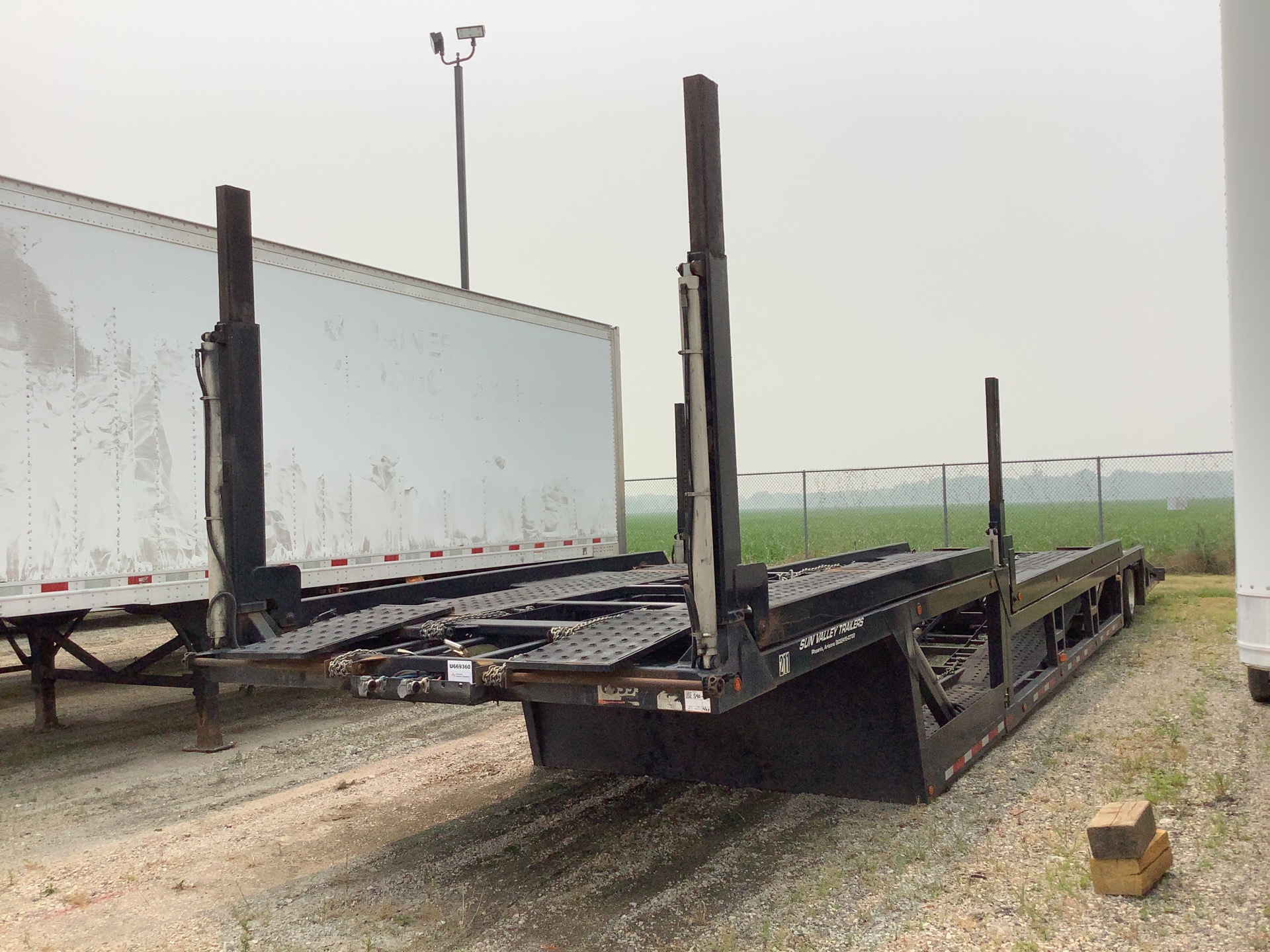 2021 Sun Valley  T/A 7 Car Open Car Carrier Trailer