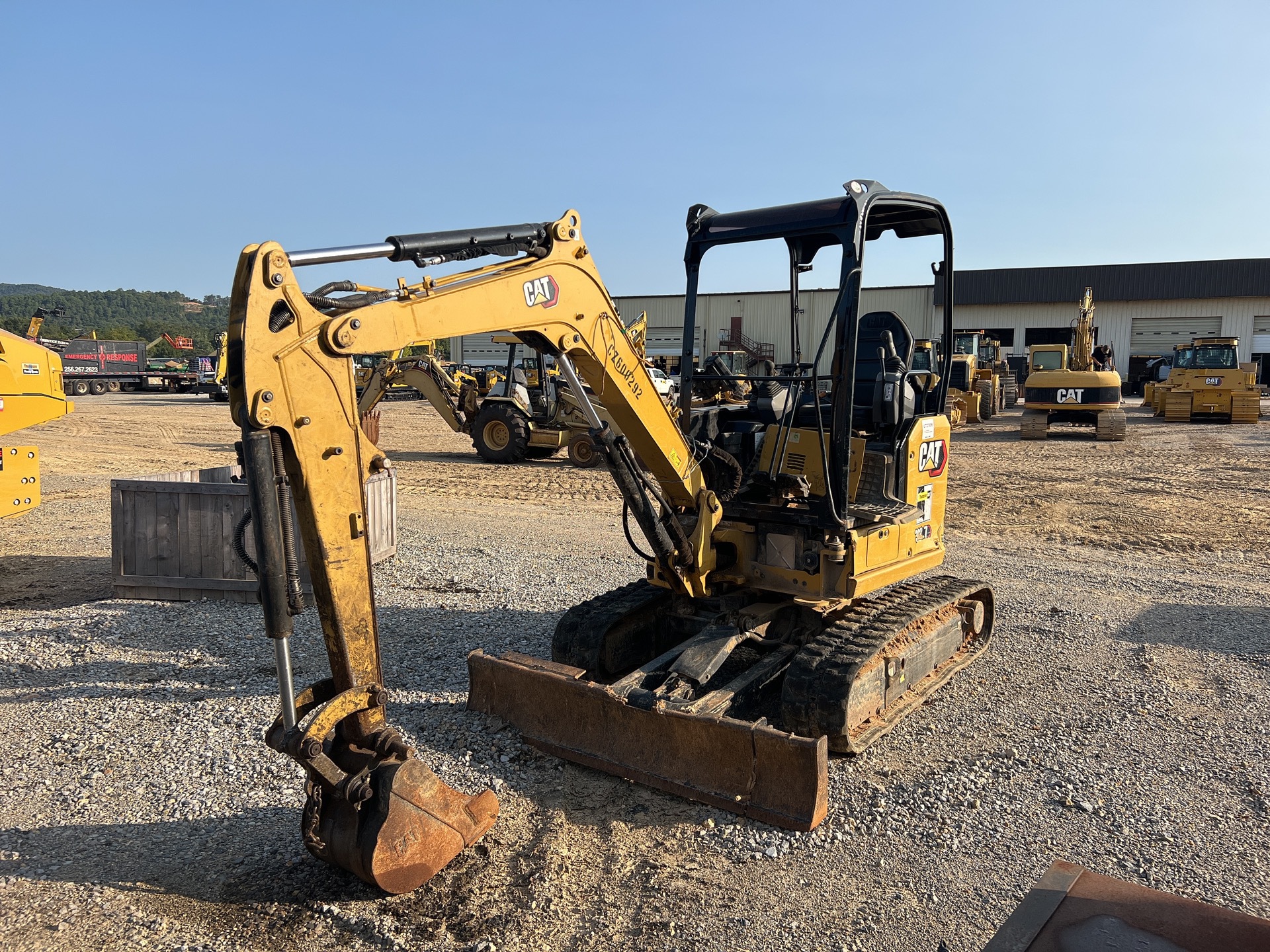 2021 Cat 302.7CR Mini Excavator (Inoperable)
