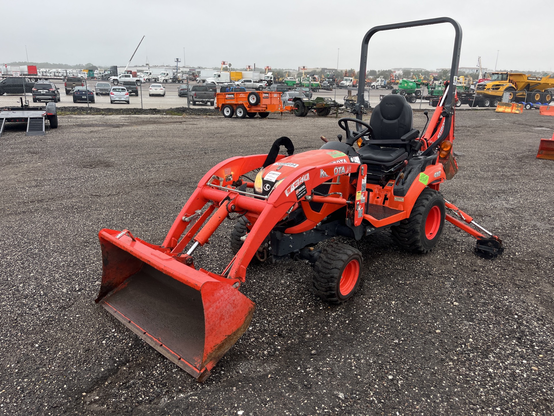 2019 Kubota BX23S 4x4 Backhoe Loader
