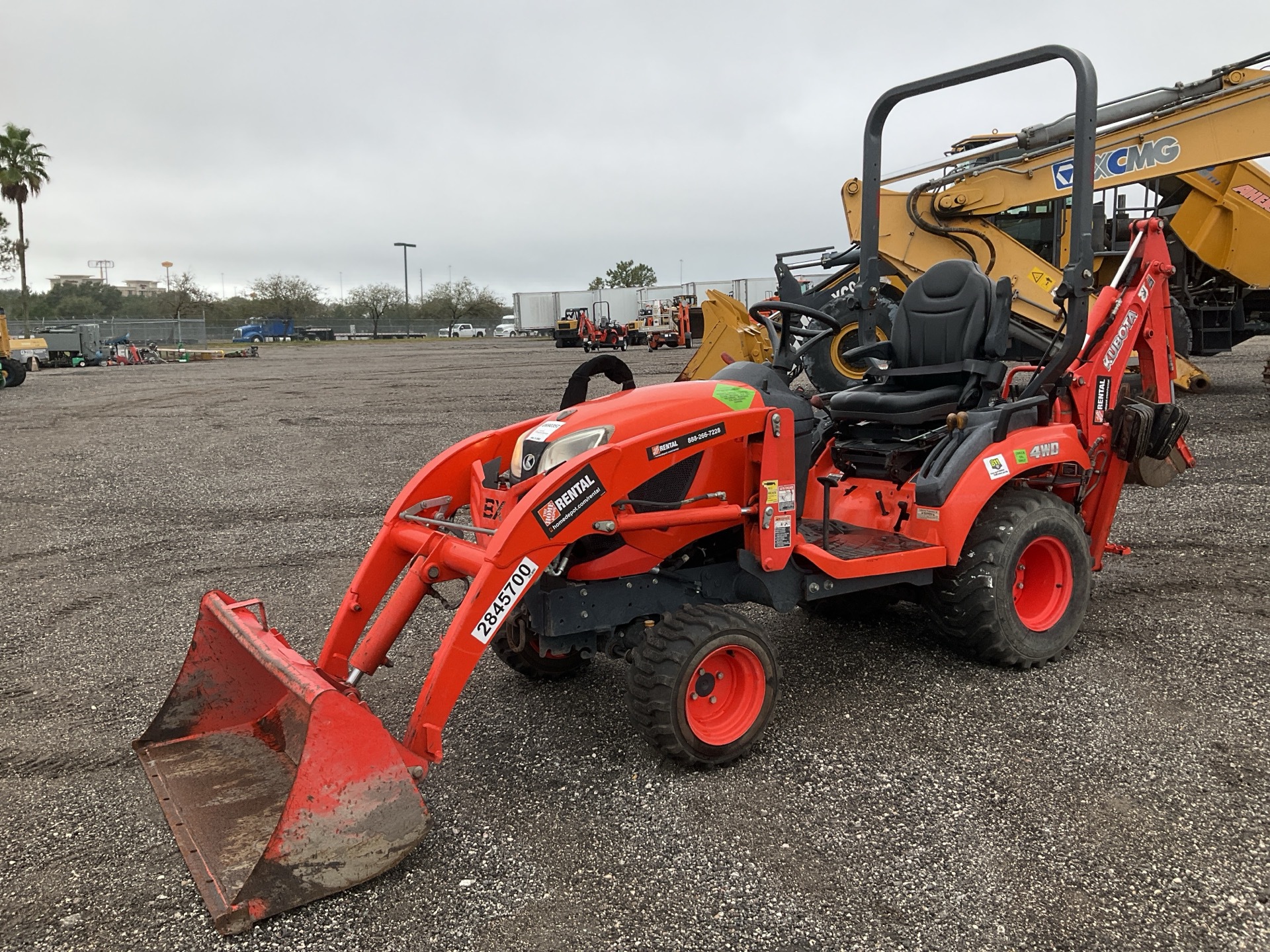 2019 Kubota BX23S 4x4 Backhoe Loader