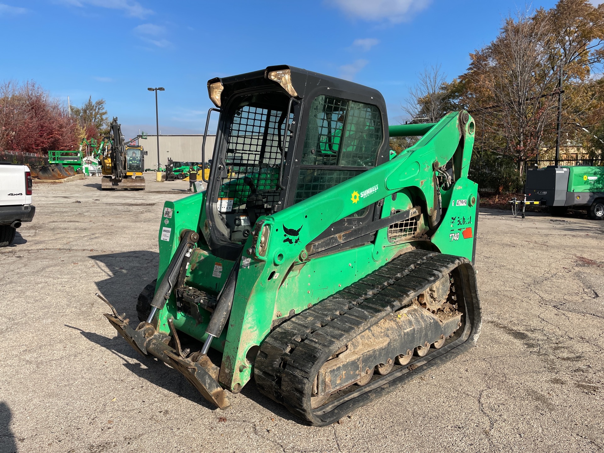2017 Bobcat T740 Compact Track Loader