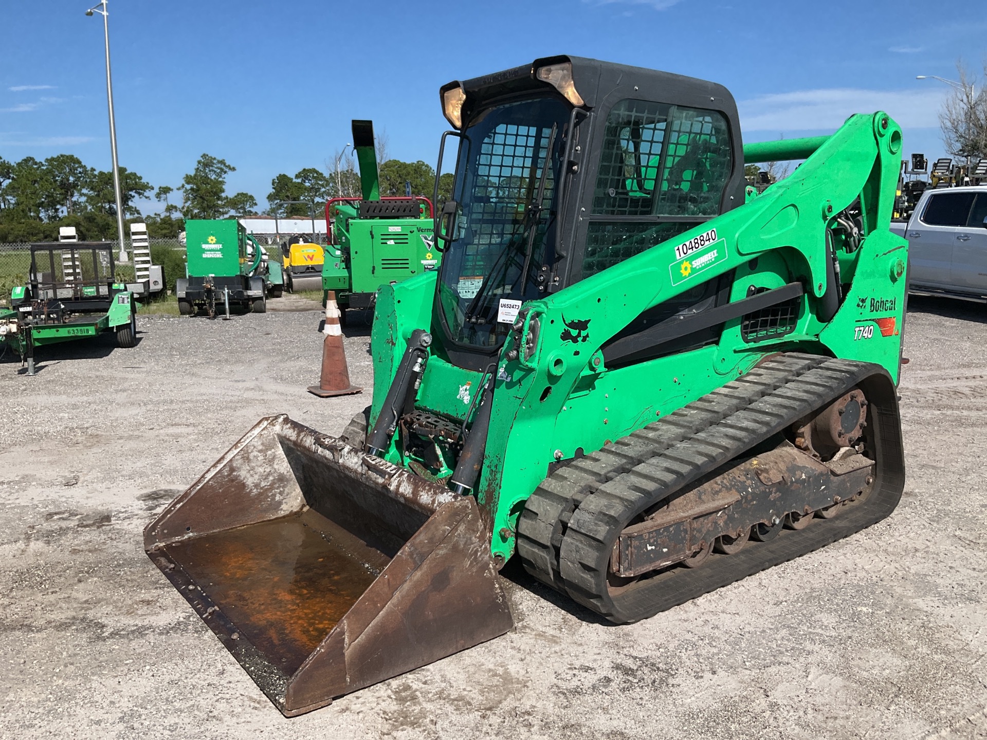 2017 Bobcat T740 Compact Track Loader