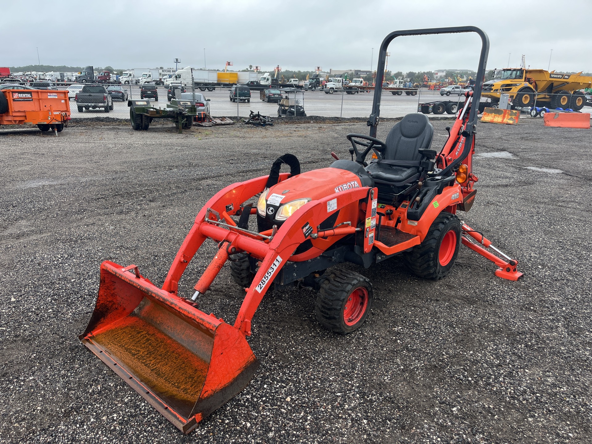 2019 Kubota BX23S 4x4 Backhoe Loader