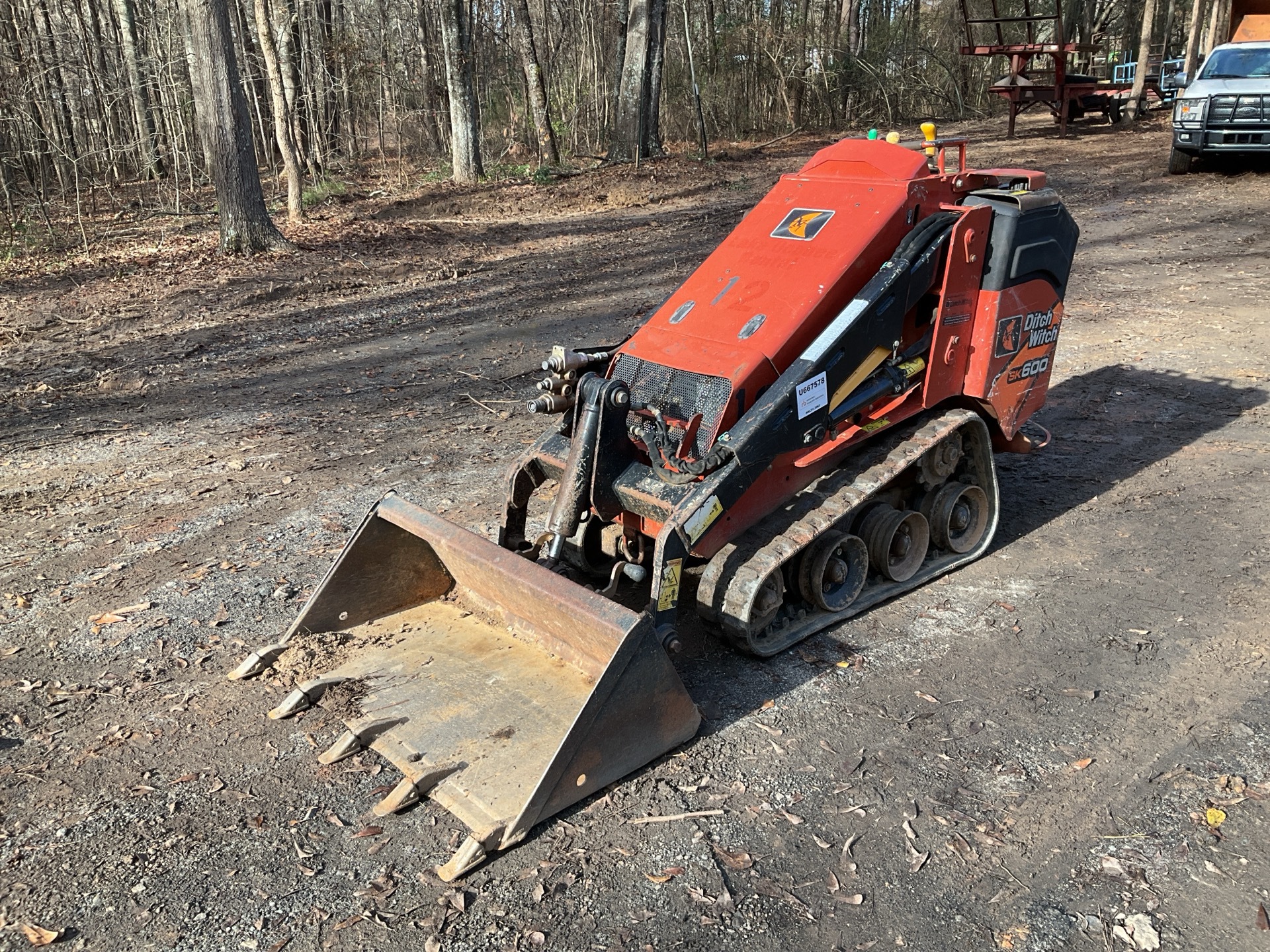 2017 Ditch Witch SK600 Compact Track Loader