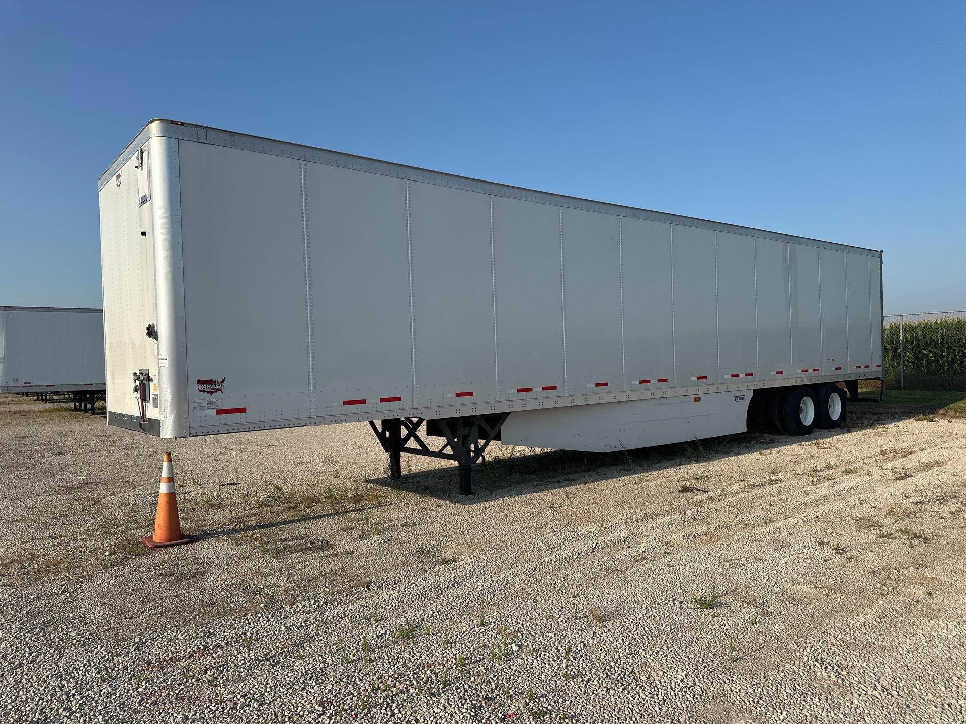 2022 Wabash DVLSHPC 53 ft x 102 in T/A Van Trailer