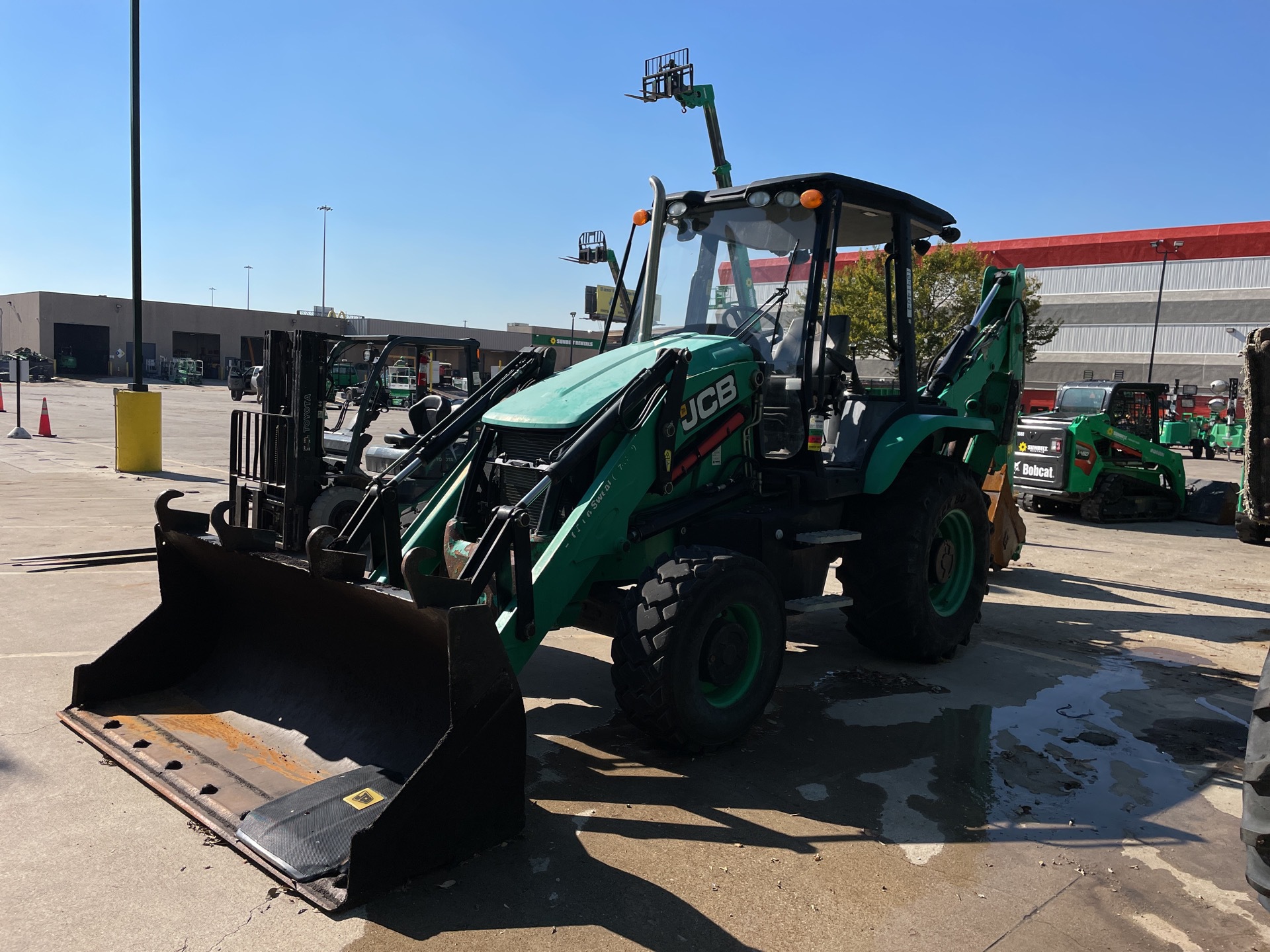2018 JCB 3cx 4x4 Backhoe Loader (Inoperable)
