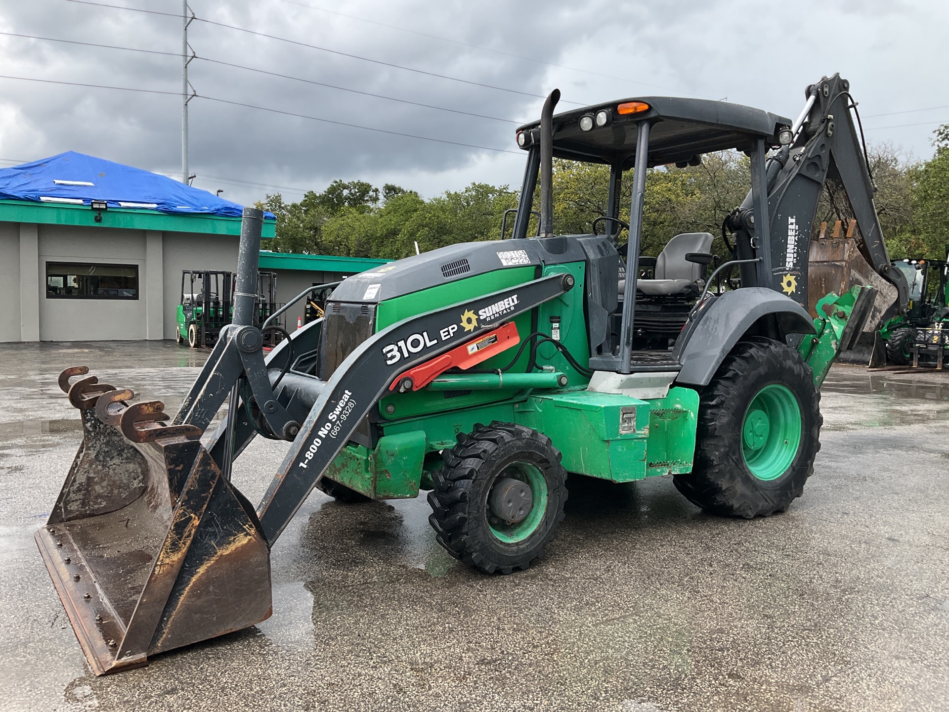 2017 John Deere 310EL 4x4 Backhoe Loader