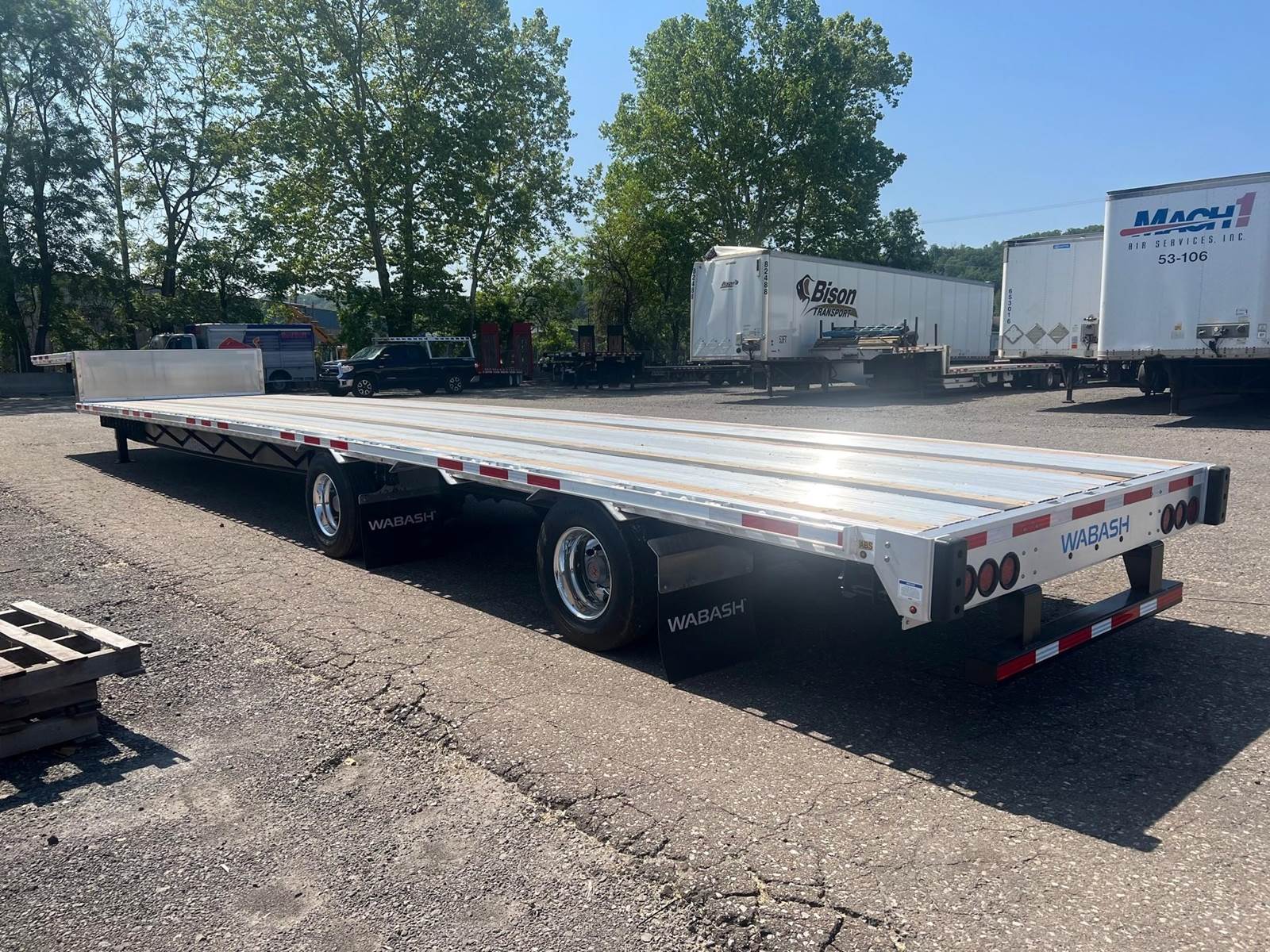 2024 Wabash COMBO LOW PRO W/ RAS ON 17.5, FET INCLUDED Drop Deck Trailer