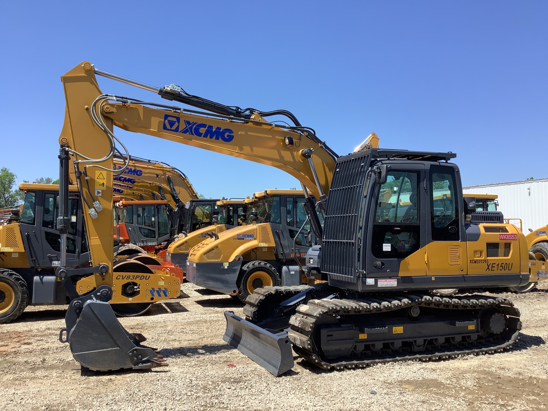 2021 XCMG XE150U Tracked Excavator