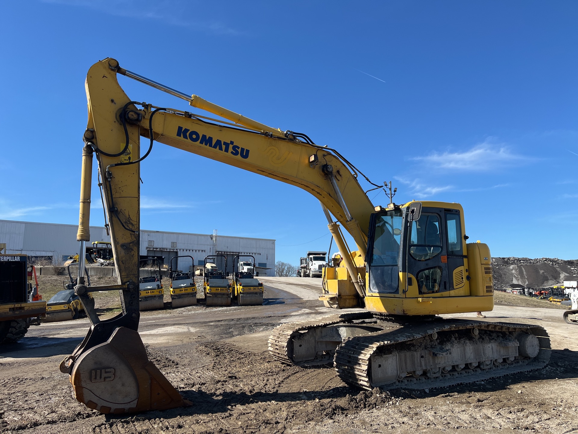2013 Komatsu PC228USLC-8 Tracked Excavator