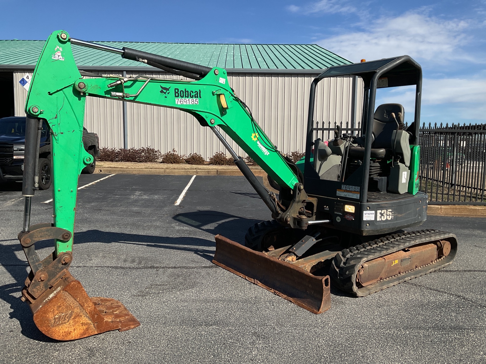 2015 Bobcat E35i Mini Excavator