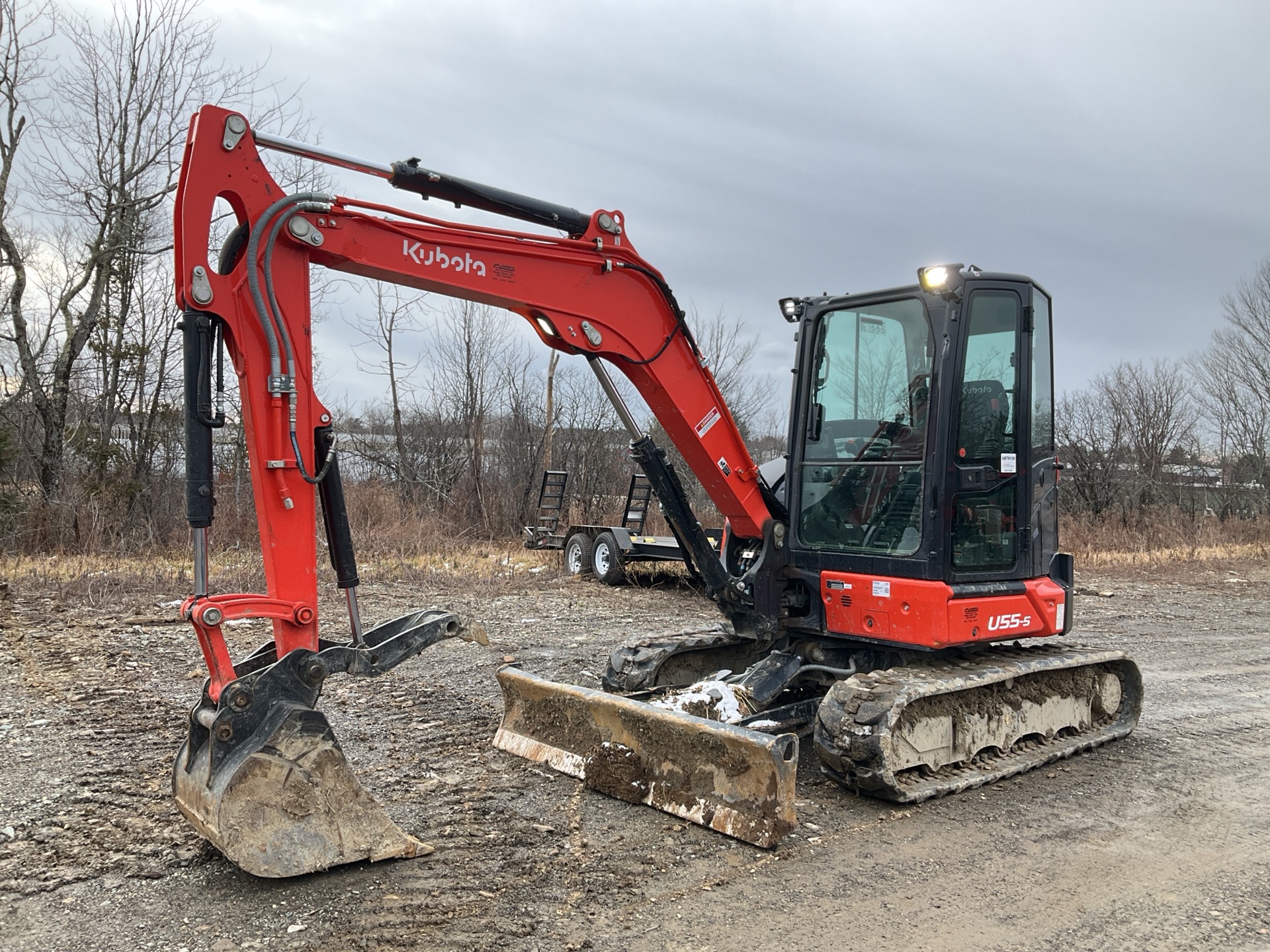 2023 Kubota U55-5R3AP Mini Excavator