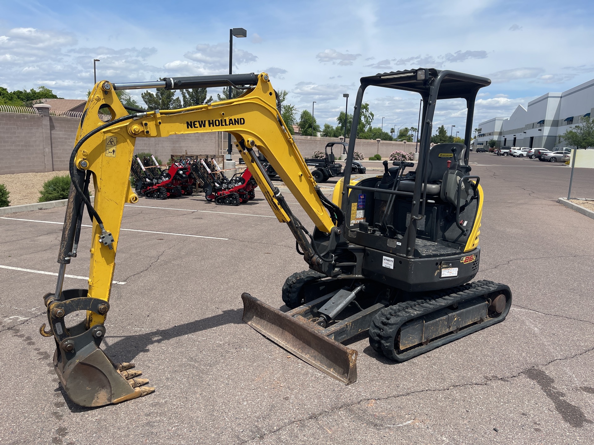 2020 New Holland E26C Mini Excavator